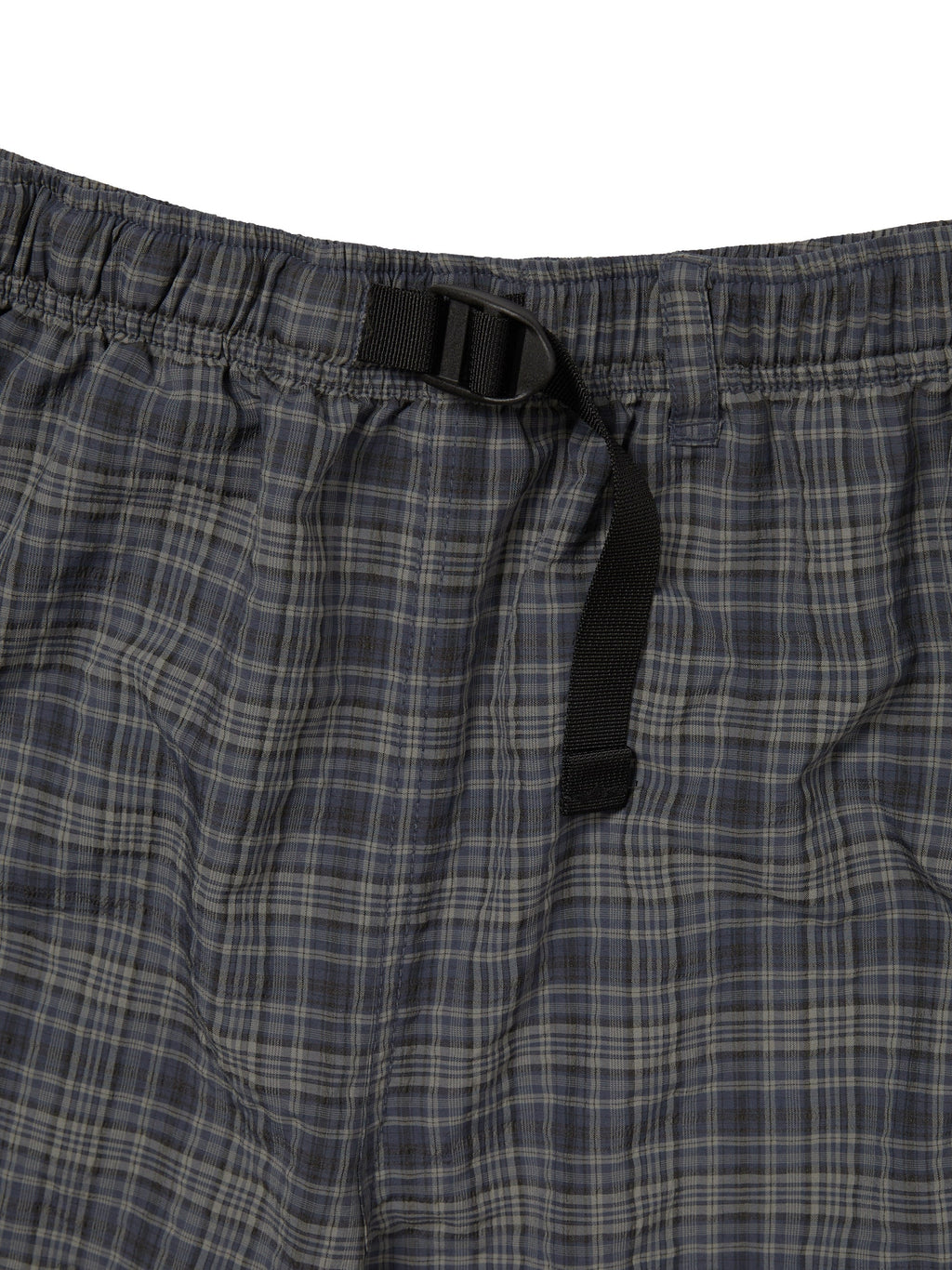 Belted Check Short