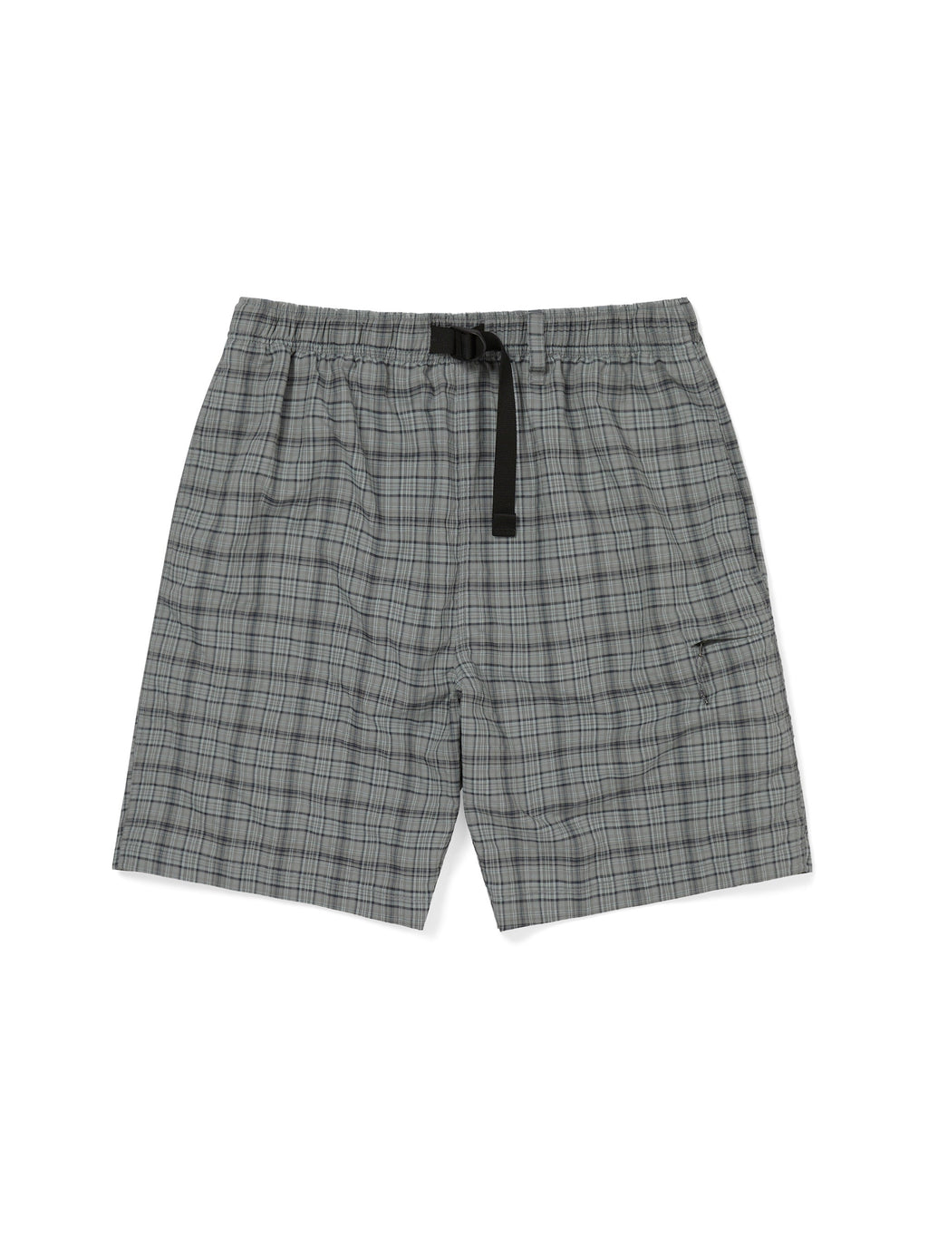 Belted Check Short
