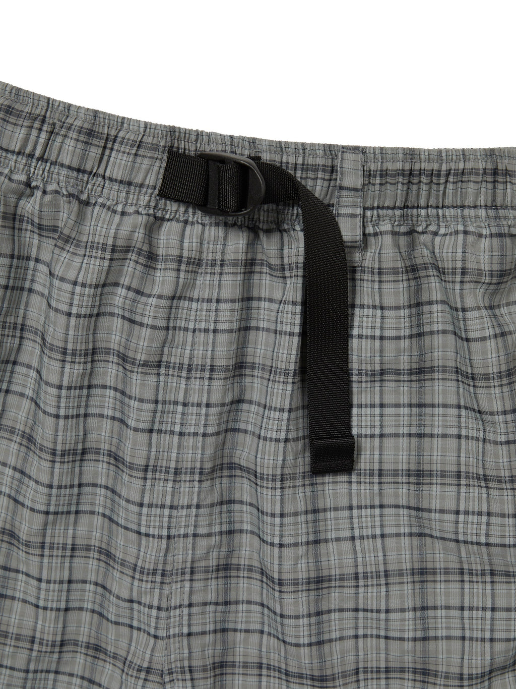 Belted Check Short