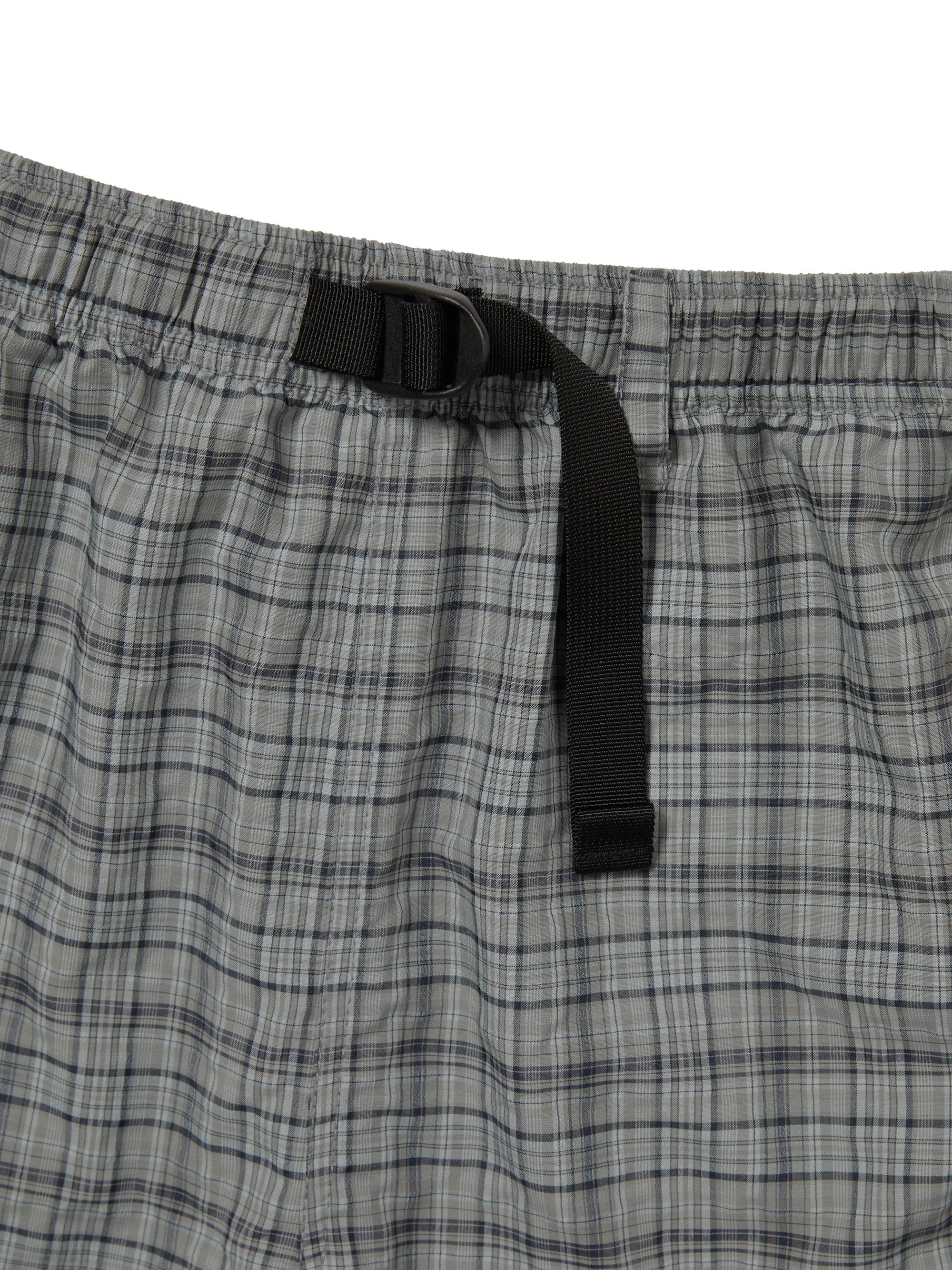 Belted Check Short
