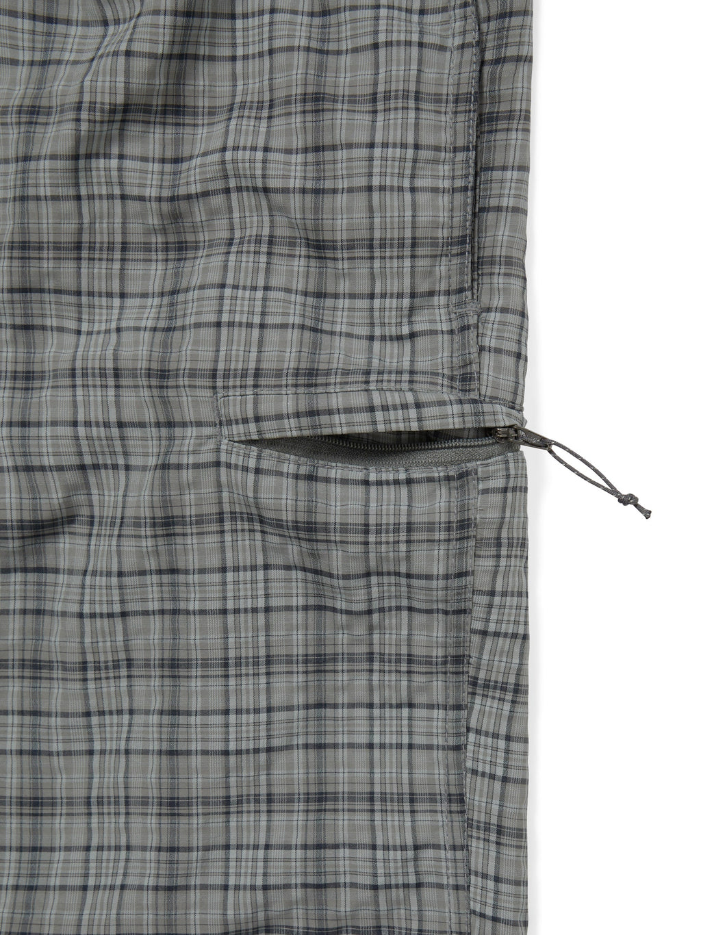 Belted Check Short