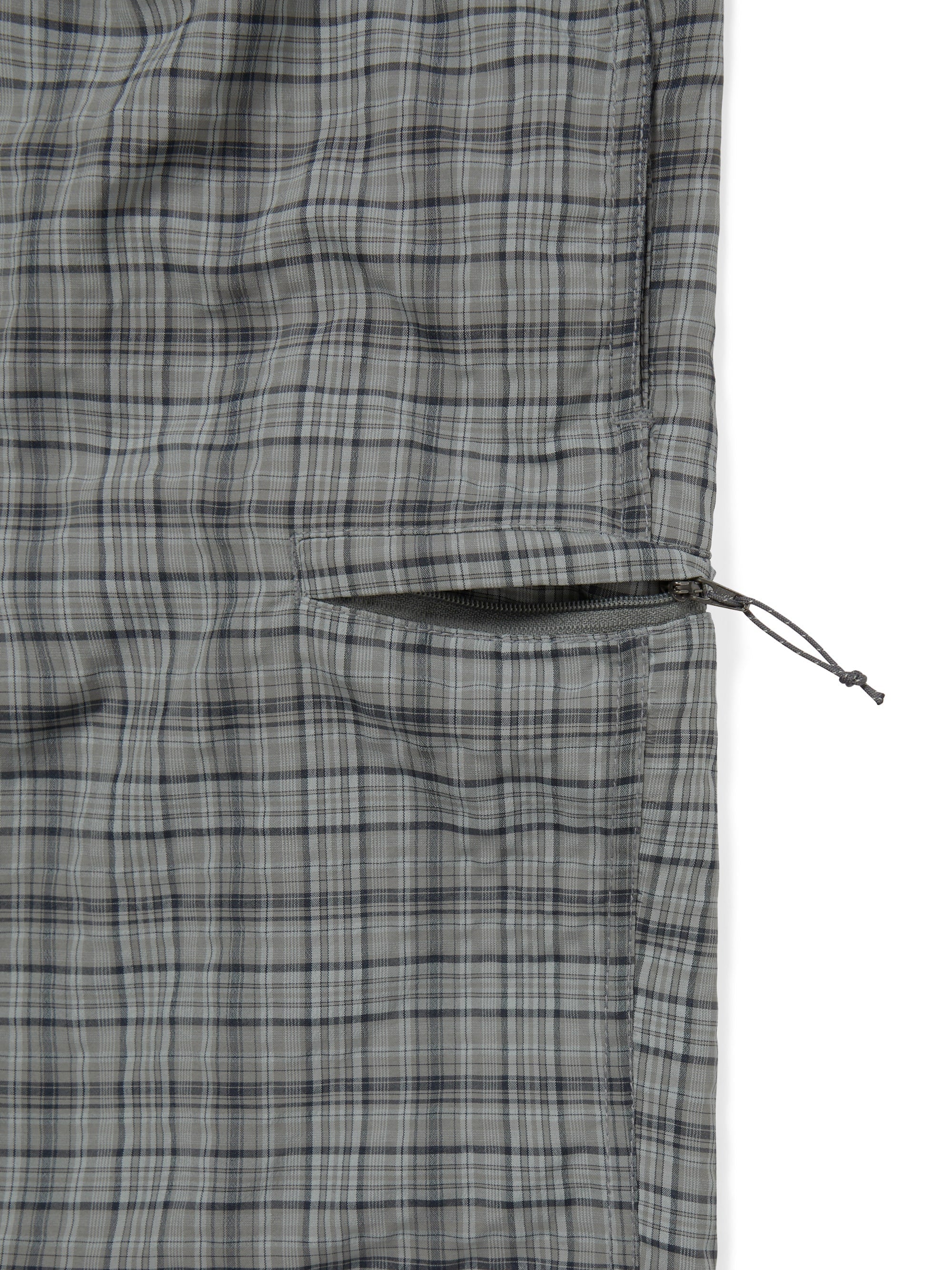 Belted Check Short