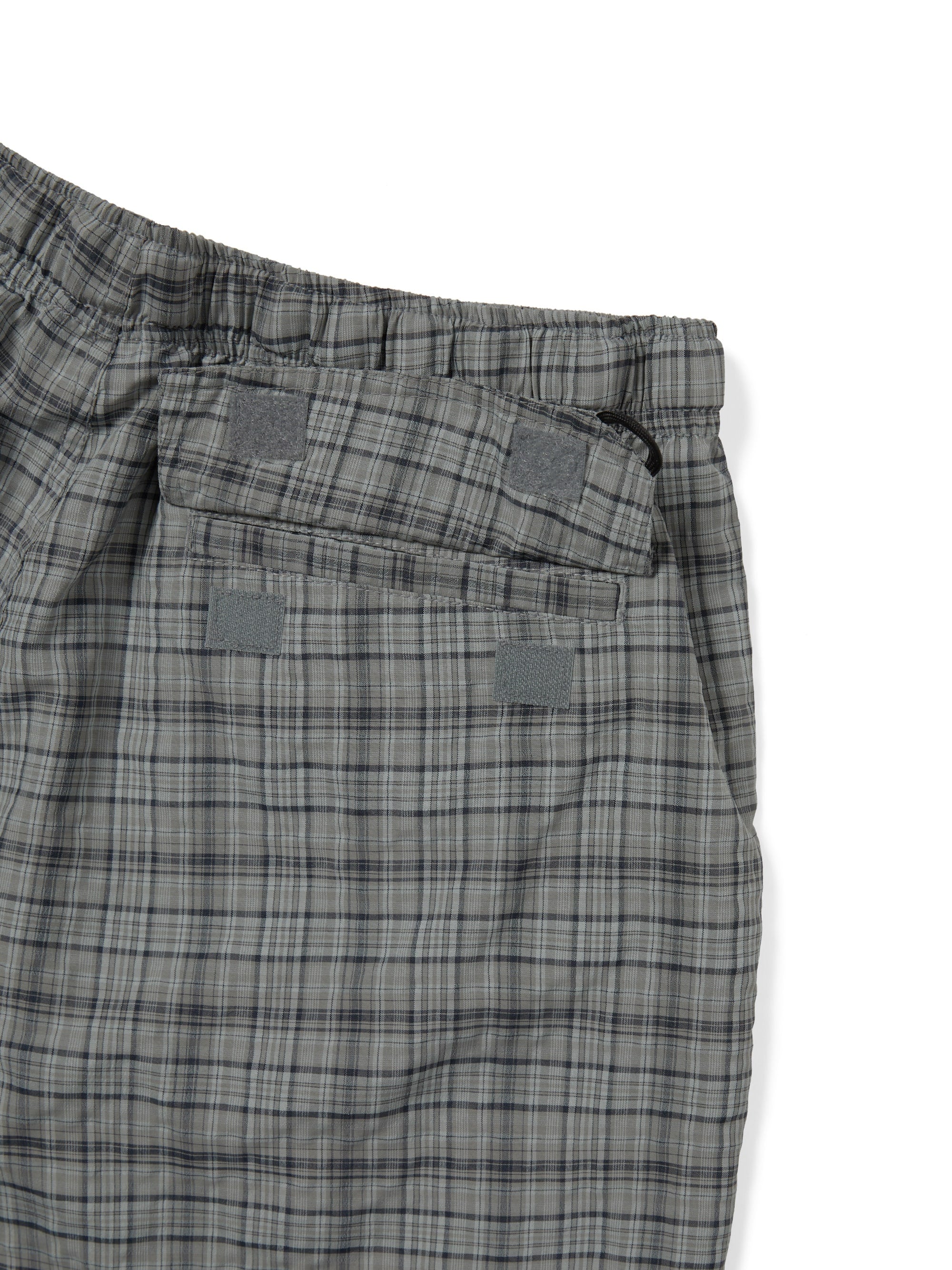 Belted Check Short