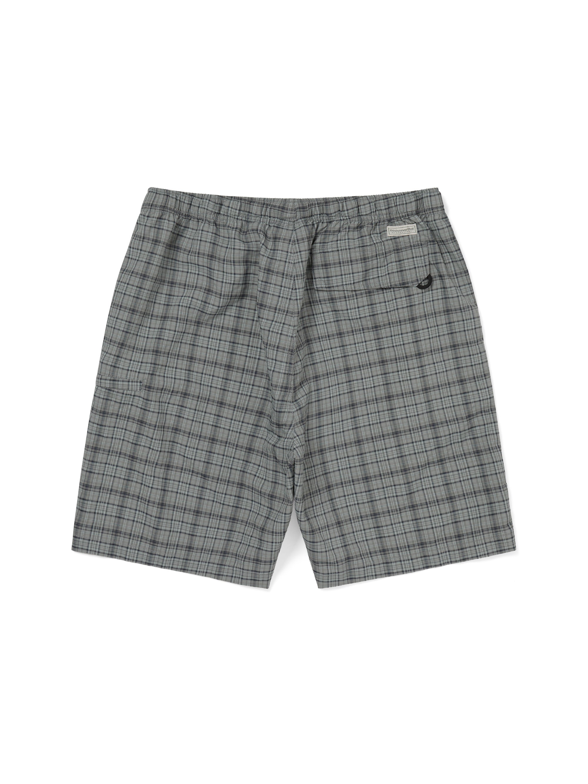Belted Check Short