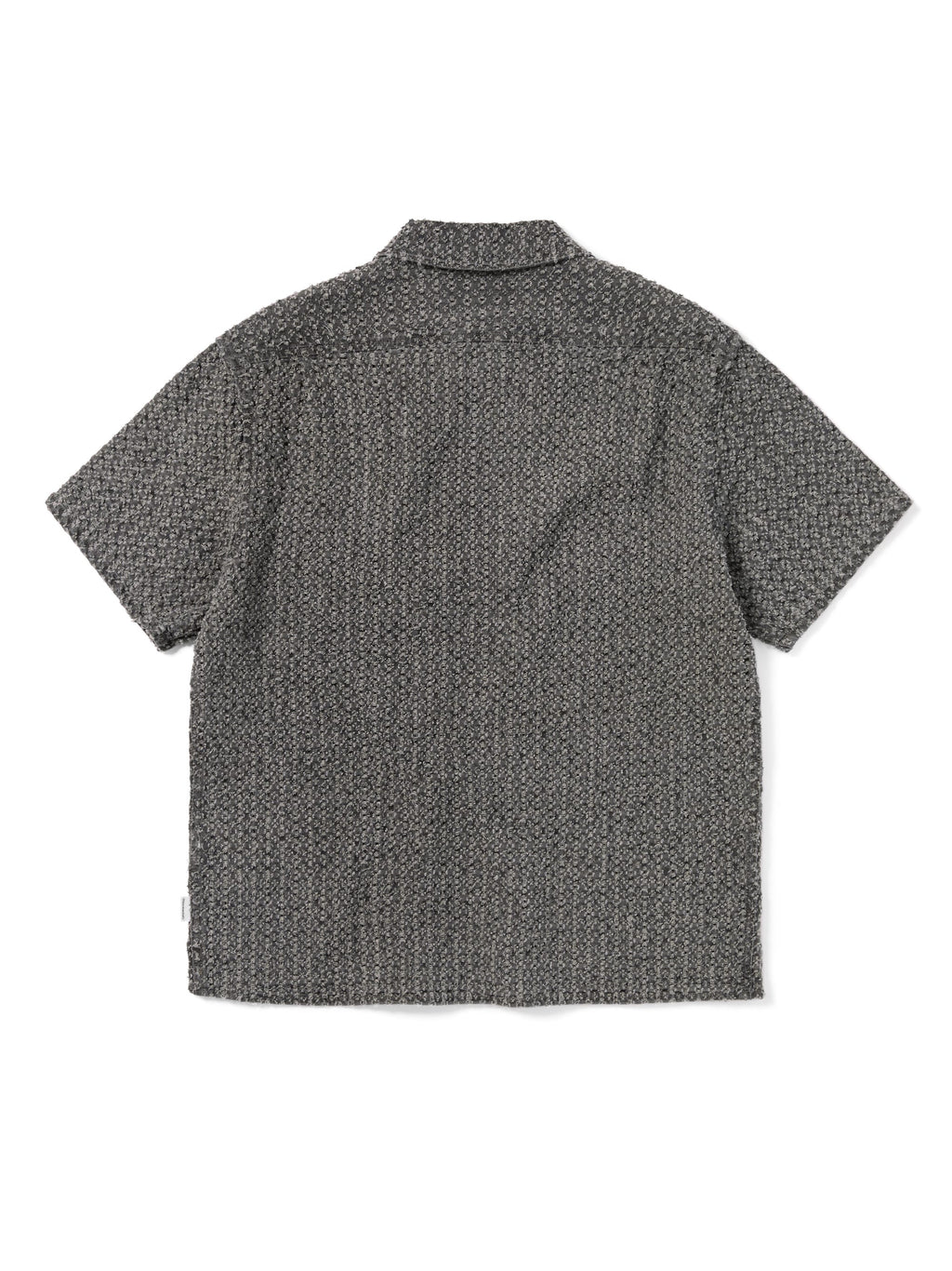 Damaged Denim Zip S/S Shirt