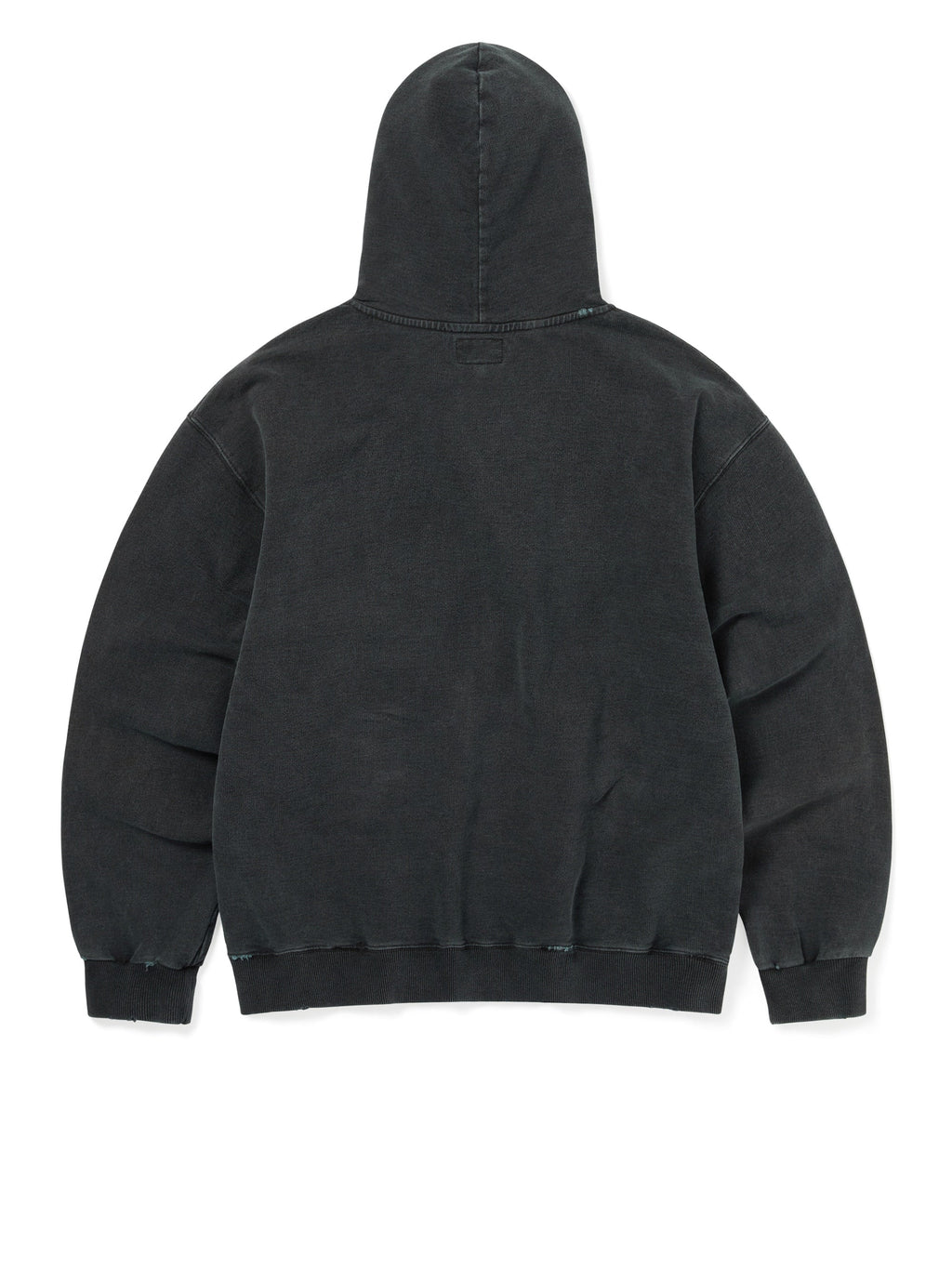Damaged Zip Up Hoodie