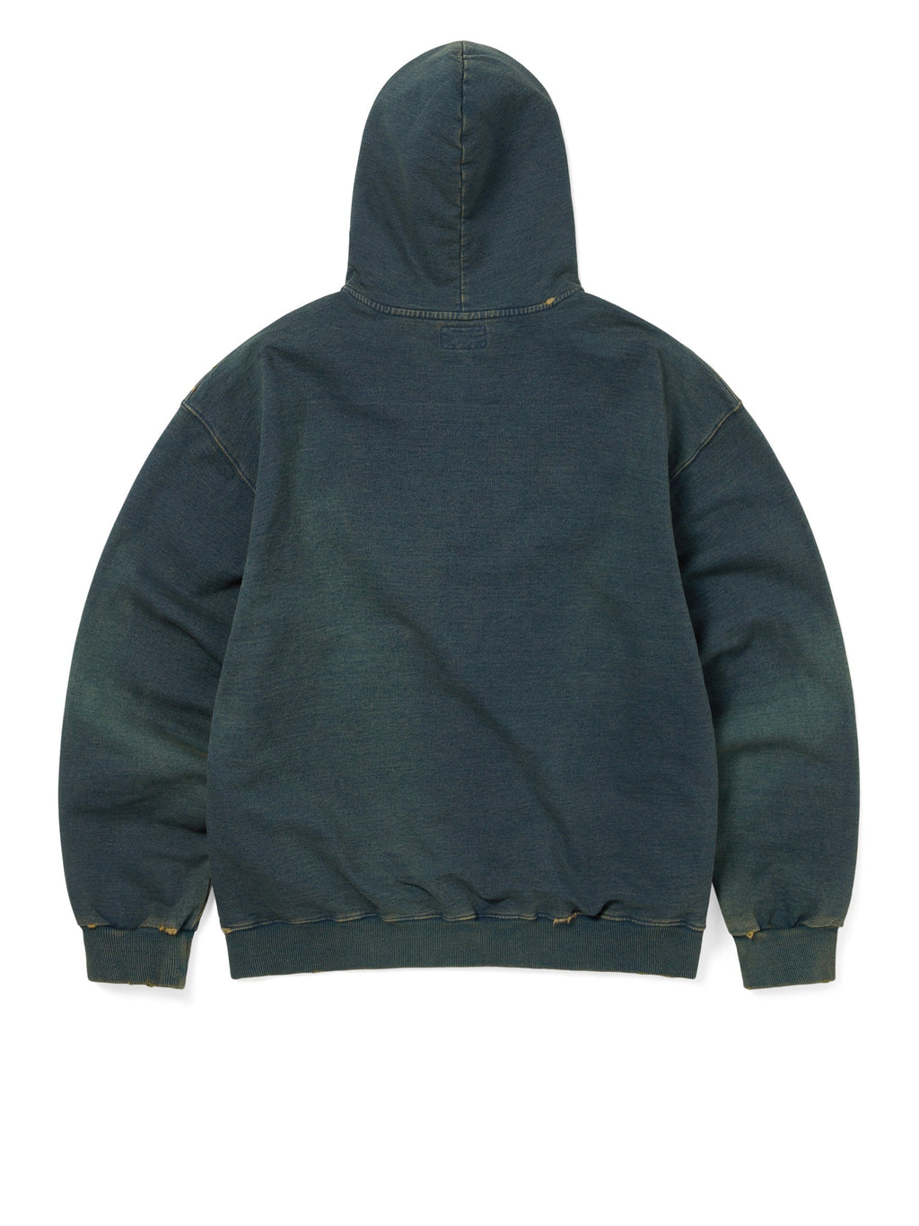 Damaged Zip Up Hoodie