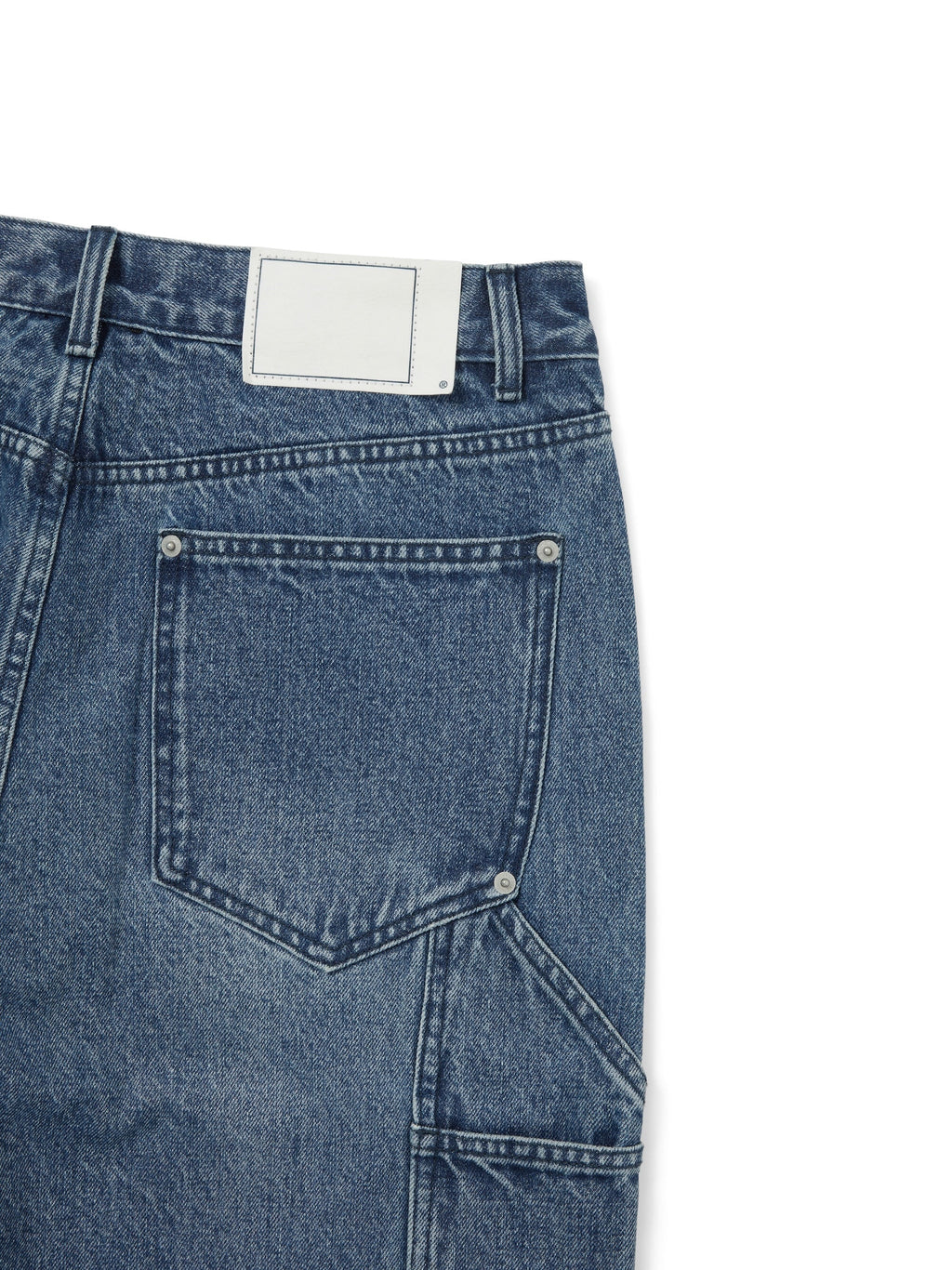 Denim Double Knee Pant