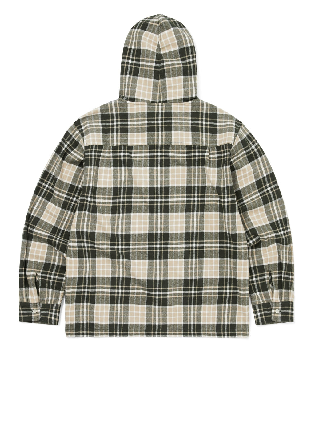 Flannel Hooded Check Shirt