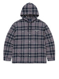 Flannel Hooded Check Shirt