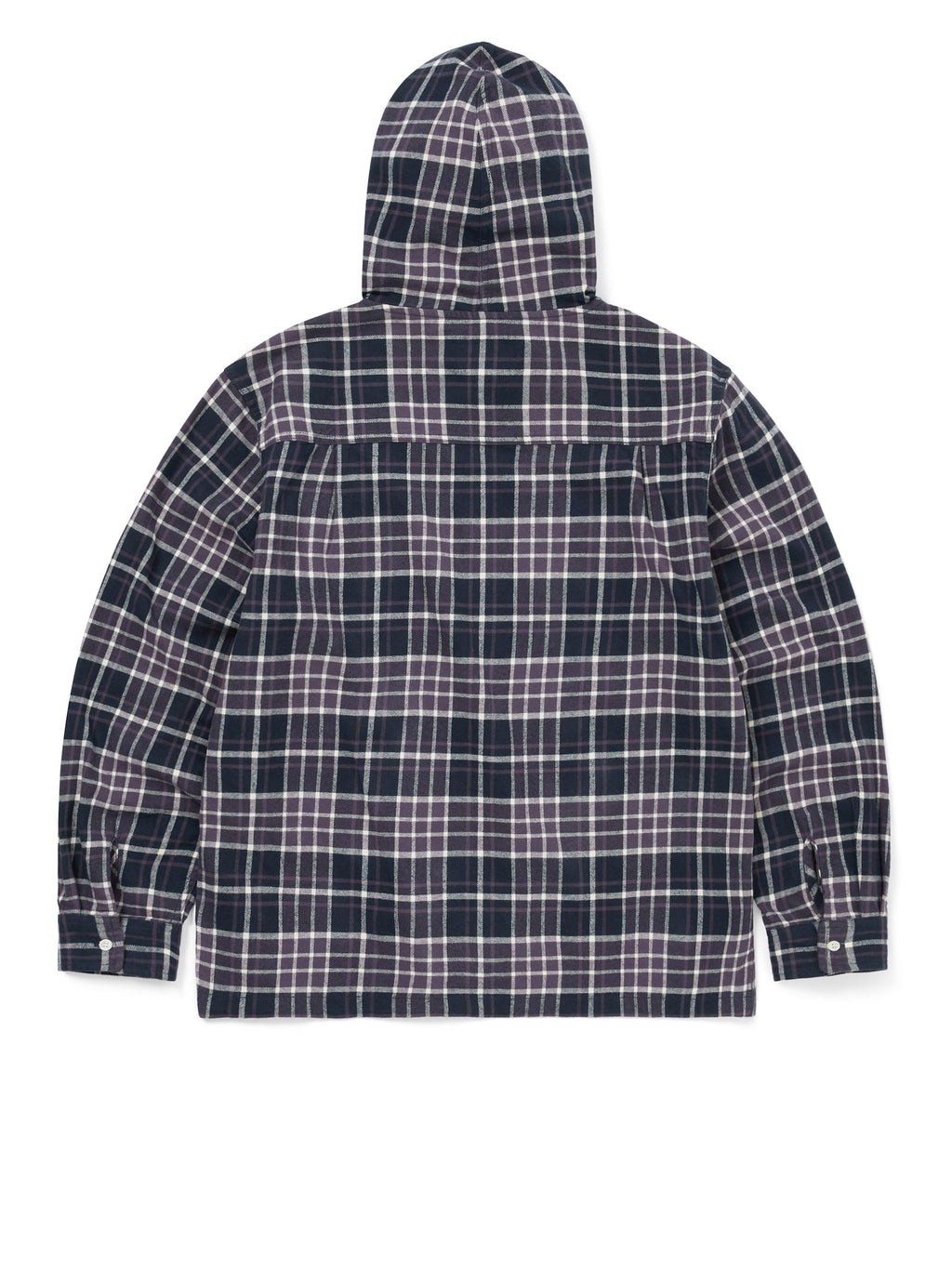Flannel Hooded Check Shirt