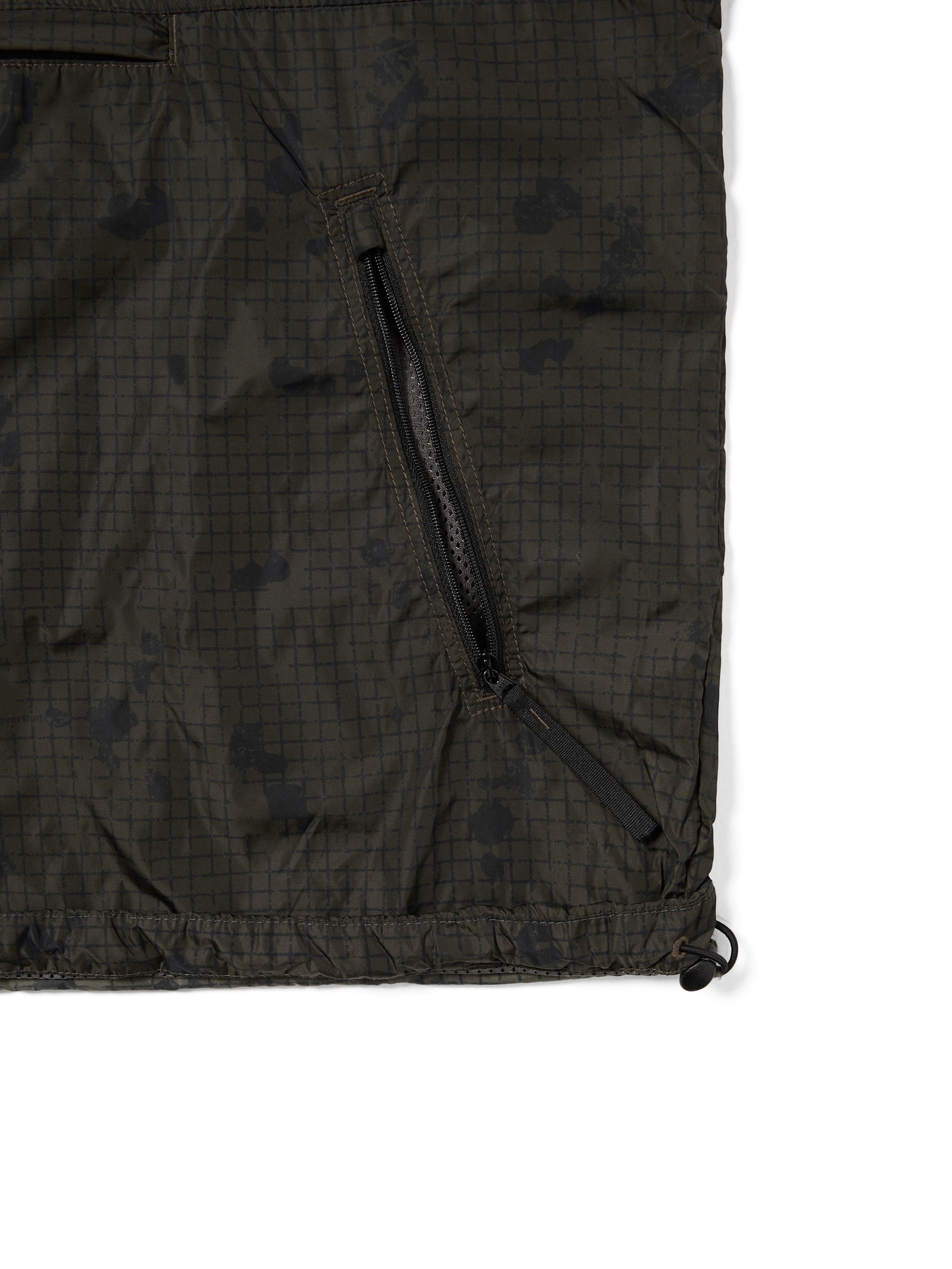 Grid Nylon Anorak