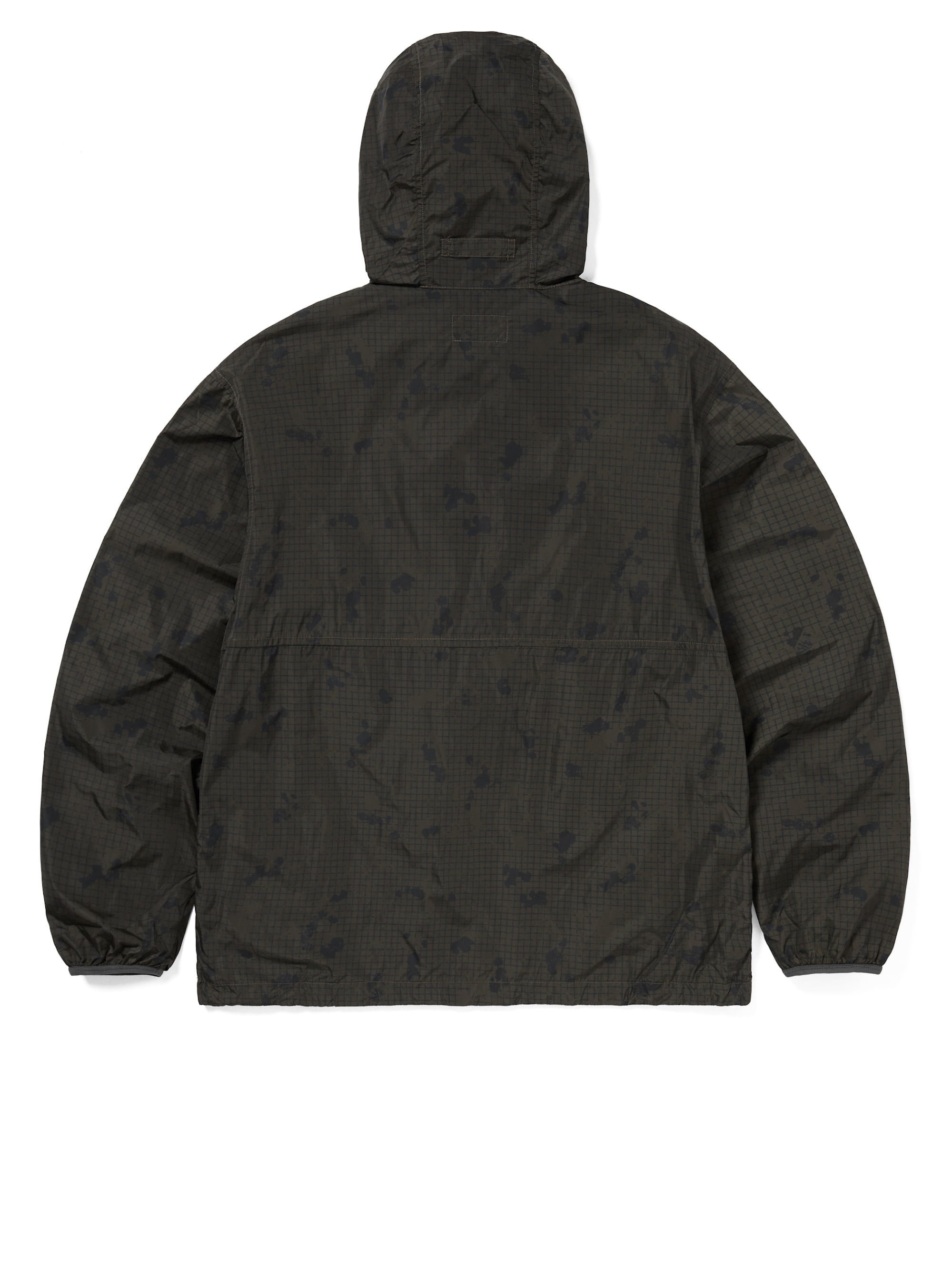 Grid Nylon Anorak