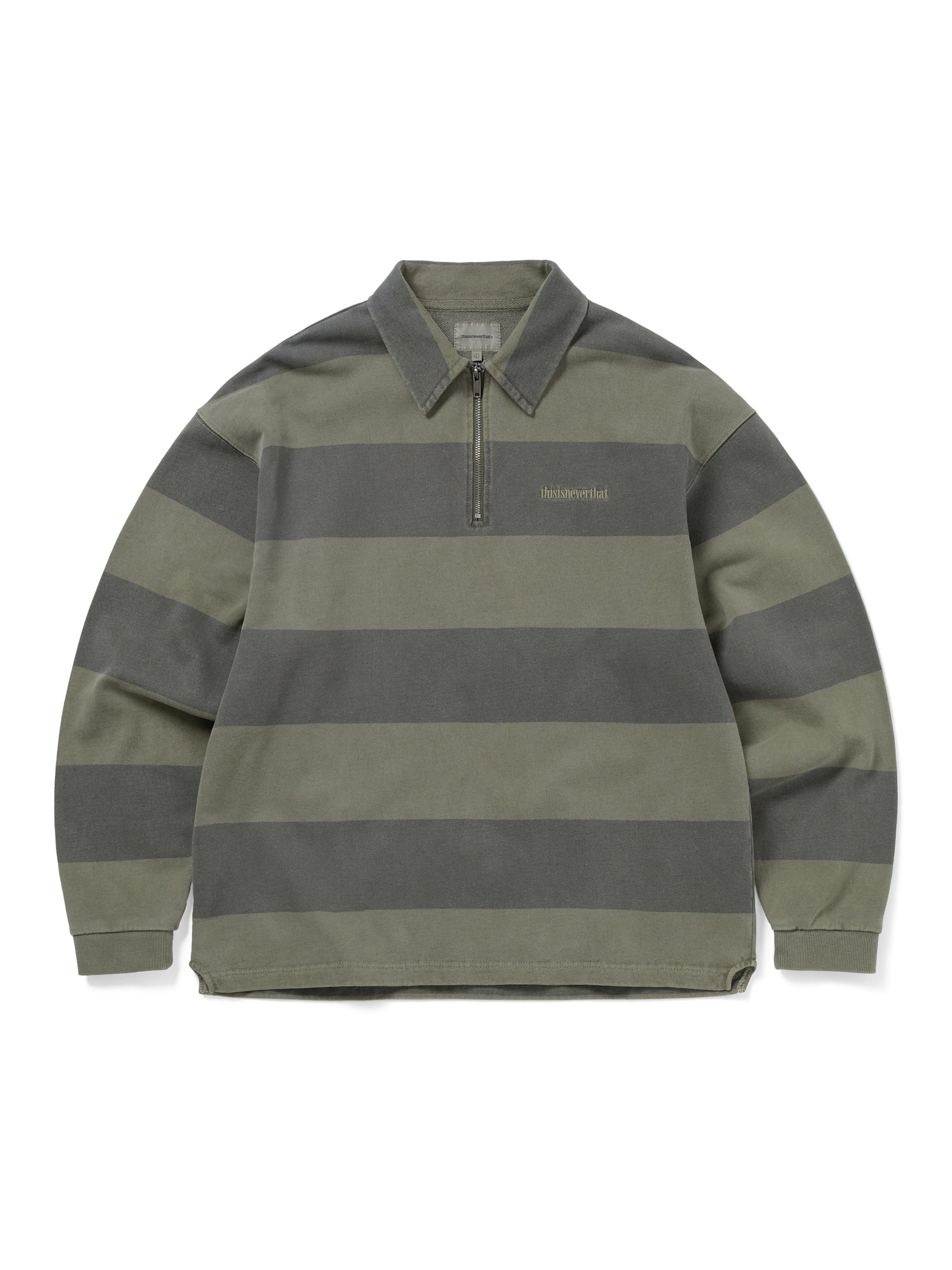 Half Zip Polo Sweatshirt
