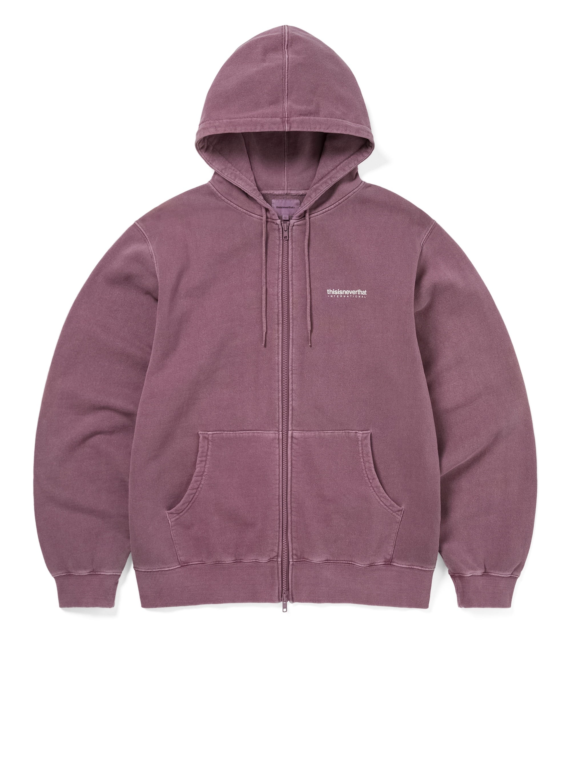 INTL. Logo Zip Up Hoodie