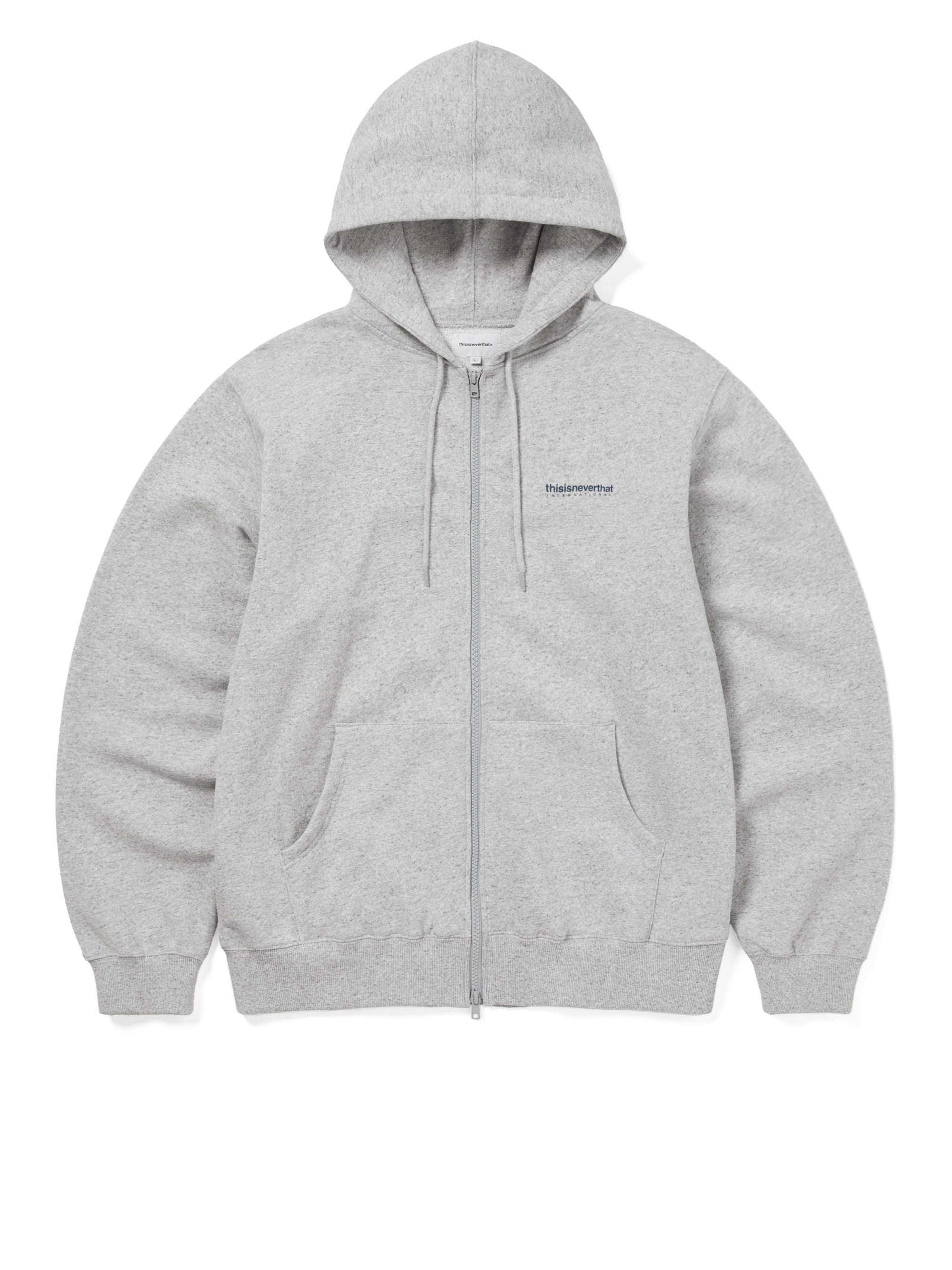 INTL. Logo Zip Up Hoodie