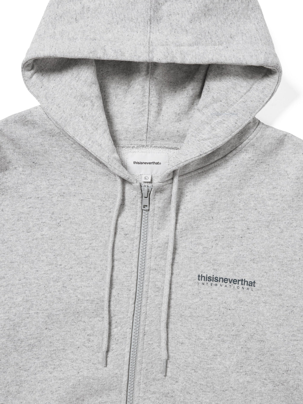 INTL. Logo Zip Up Hoodie