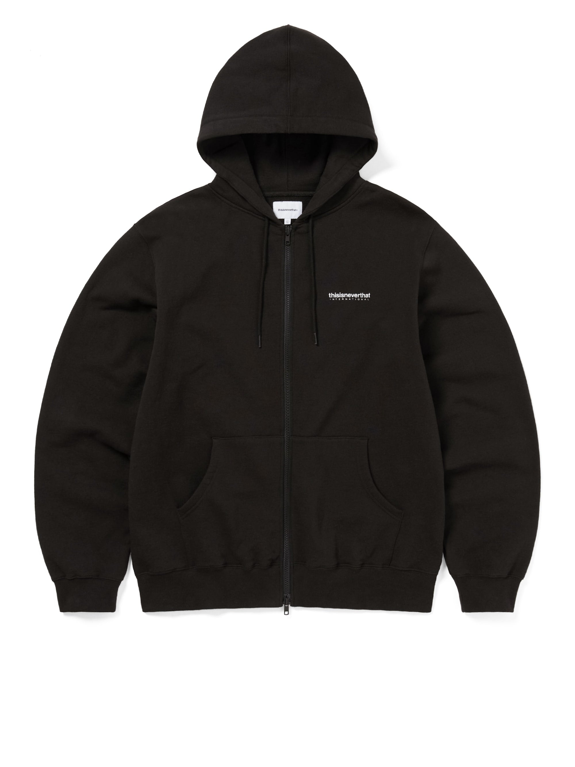 INTL. Logo Zip Up Hoodie