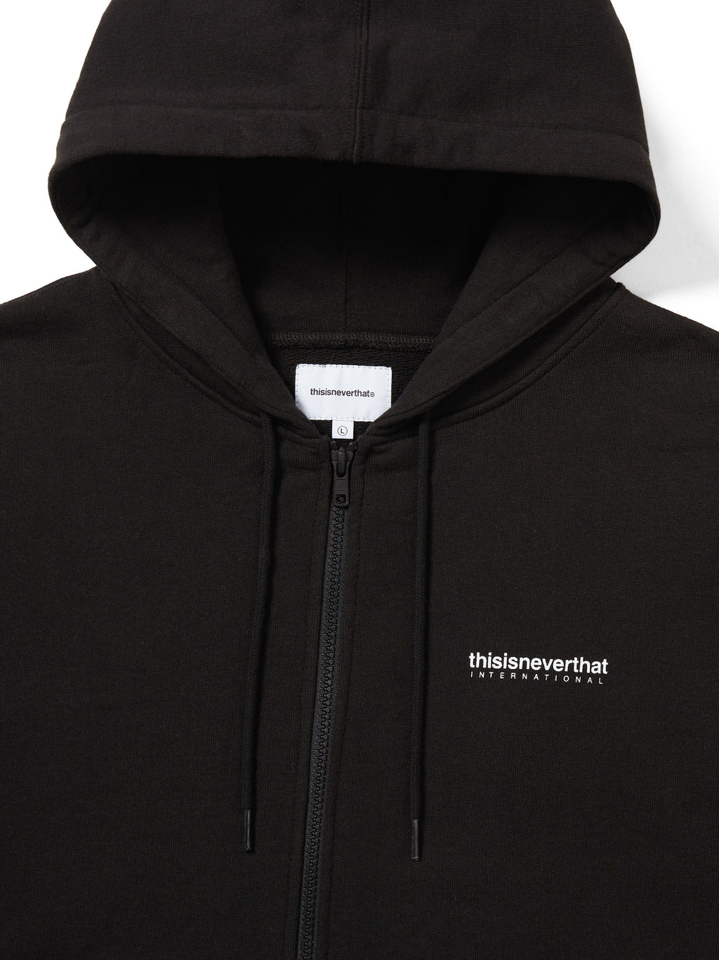 INTL. Logo Zip Up Hoodie