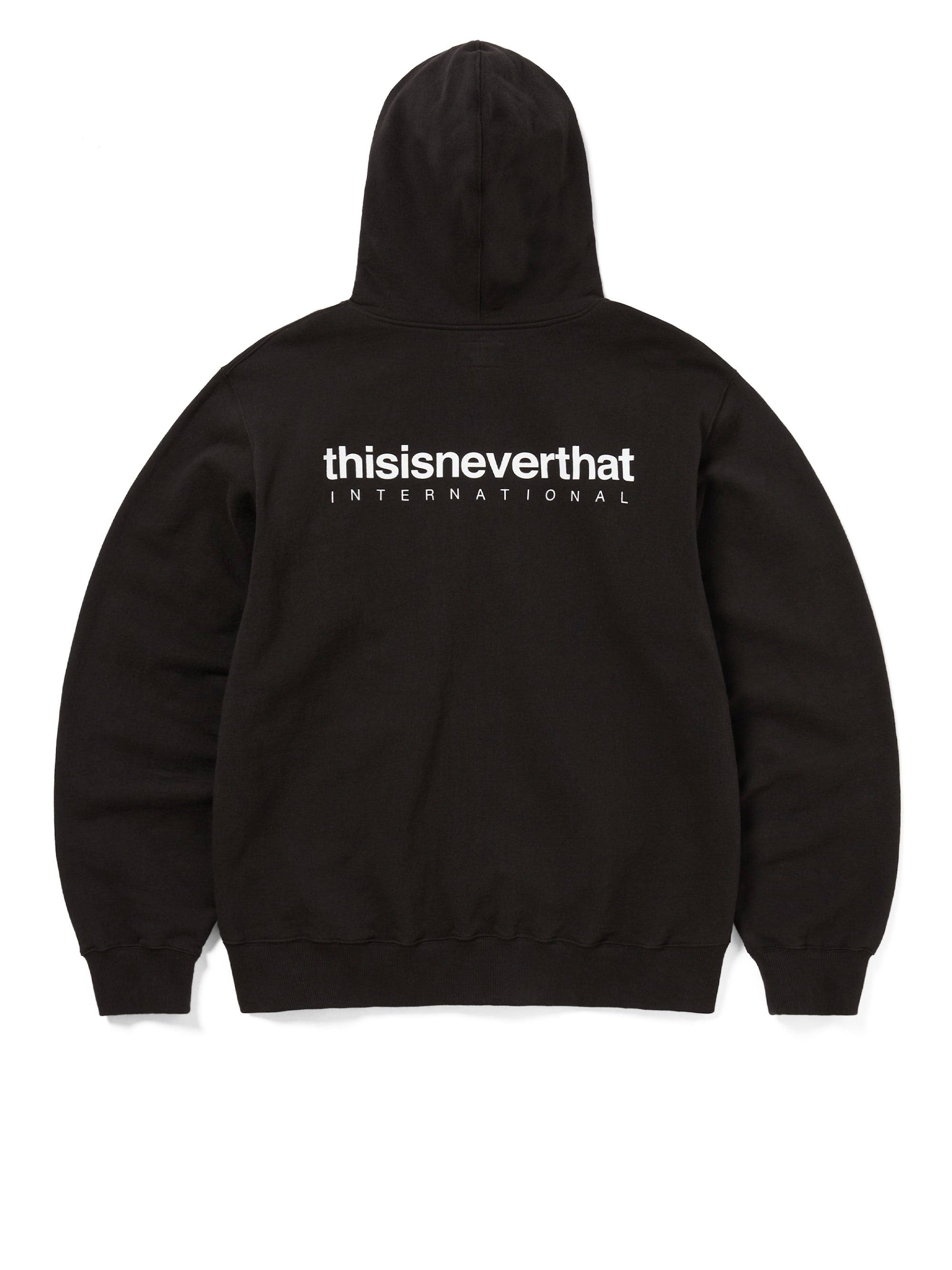 INTL. Logo Zip Up Hoodie