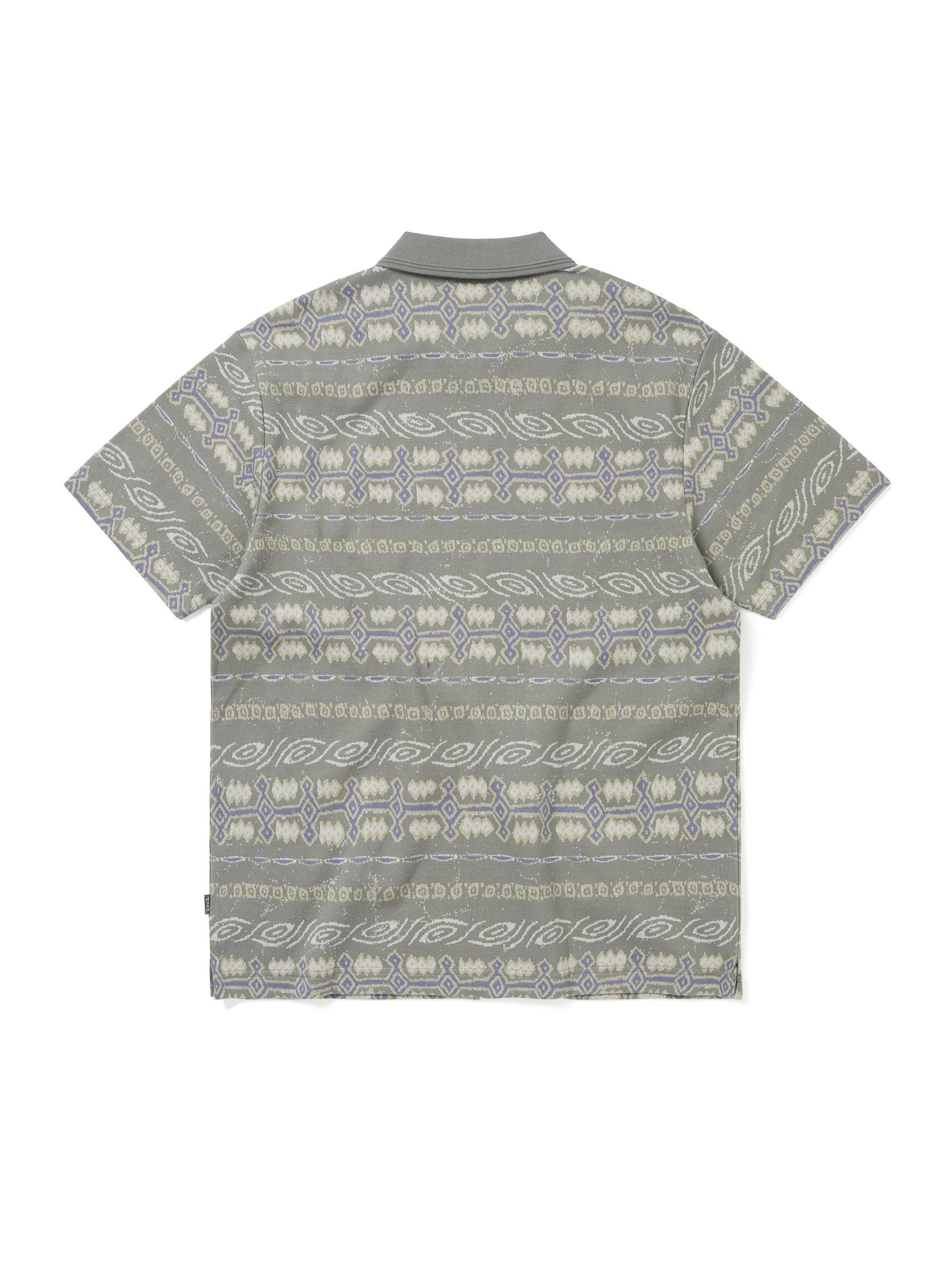 Jungle Jacquard Zip Up Top