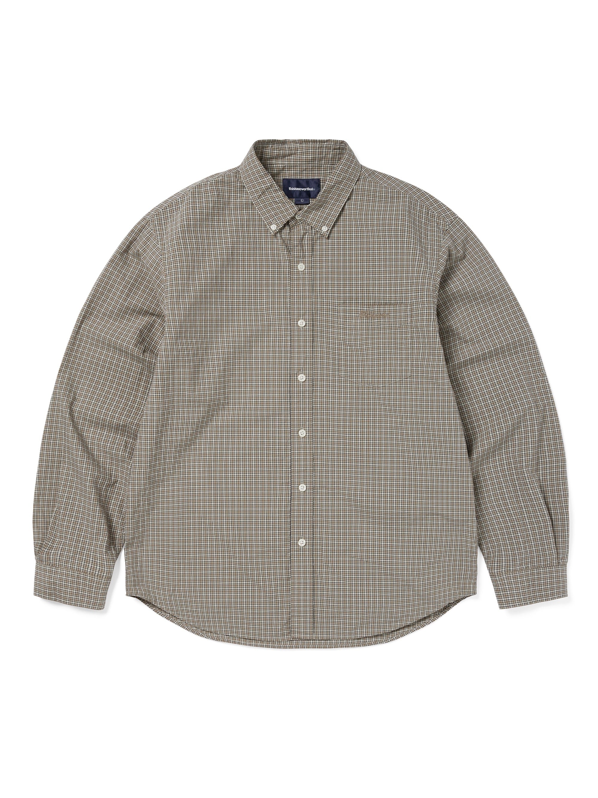 Lightweight Plaid Shirt