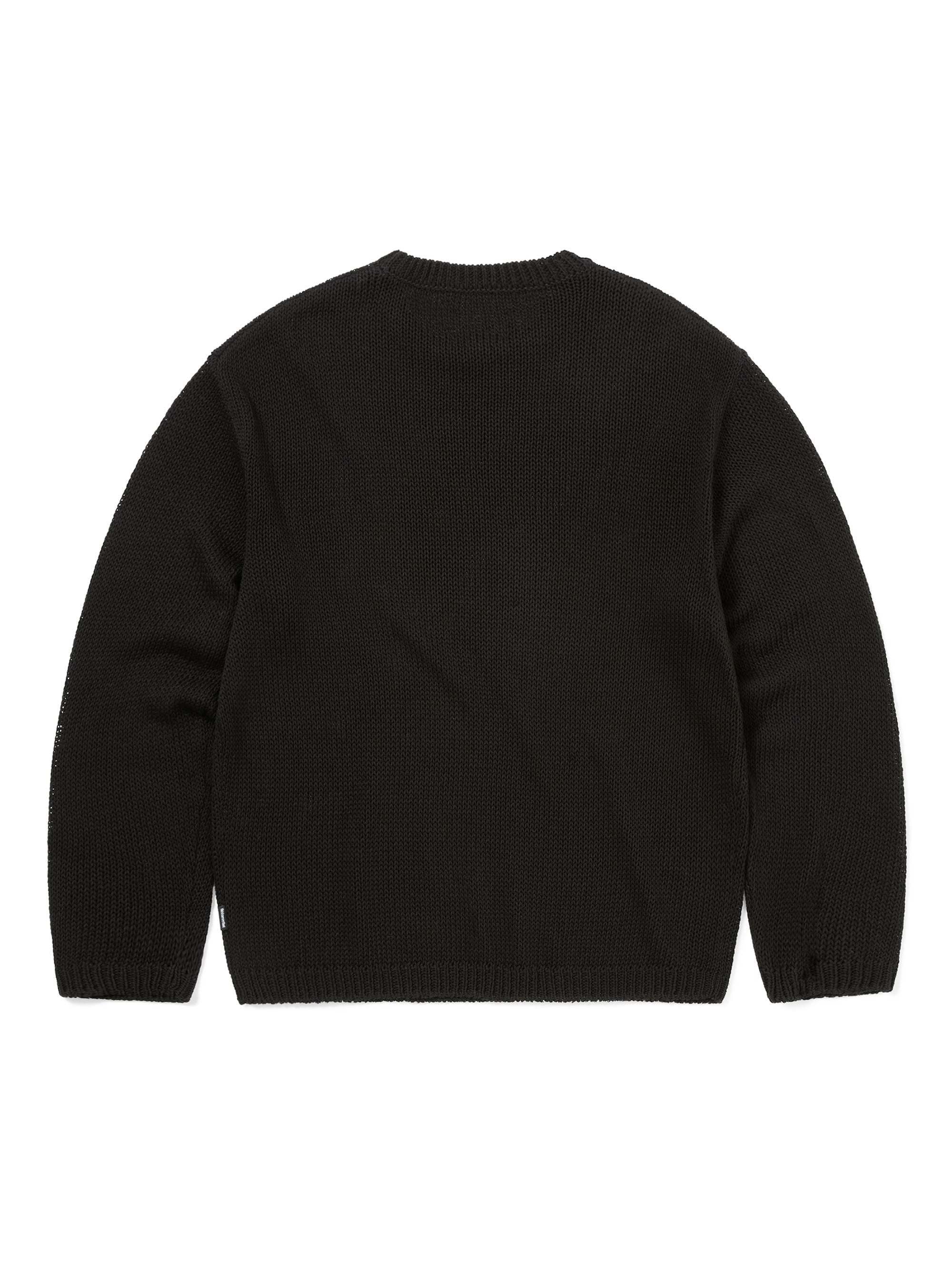 Loose Gauge Knit Crew