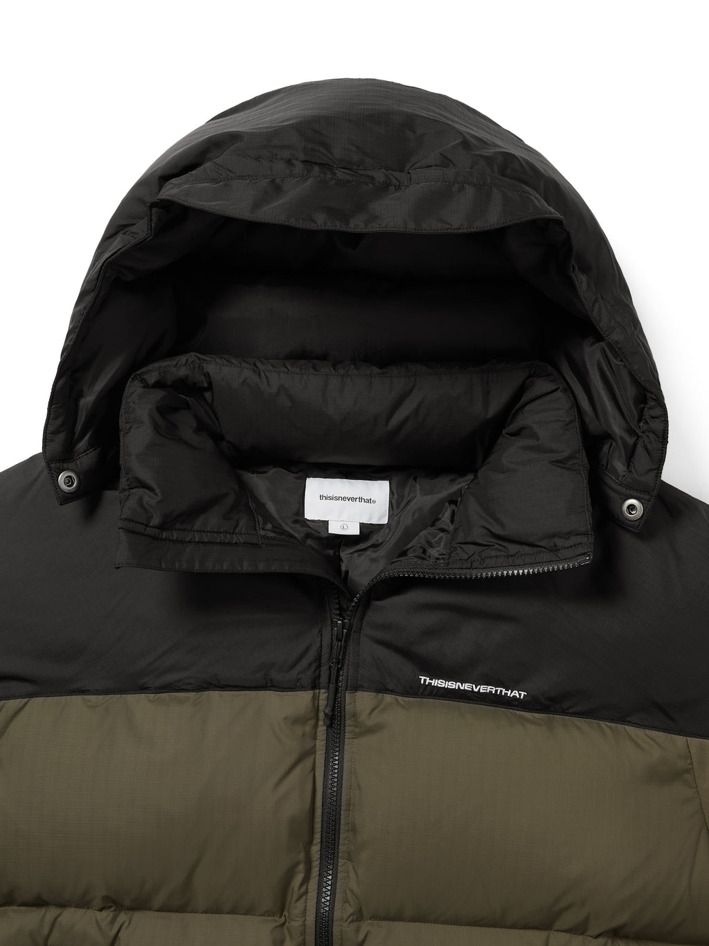 Multi-Ripstop Down Puffer Jacket