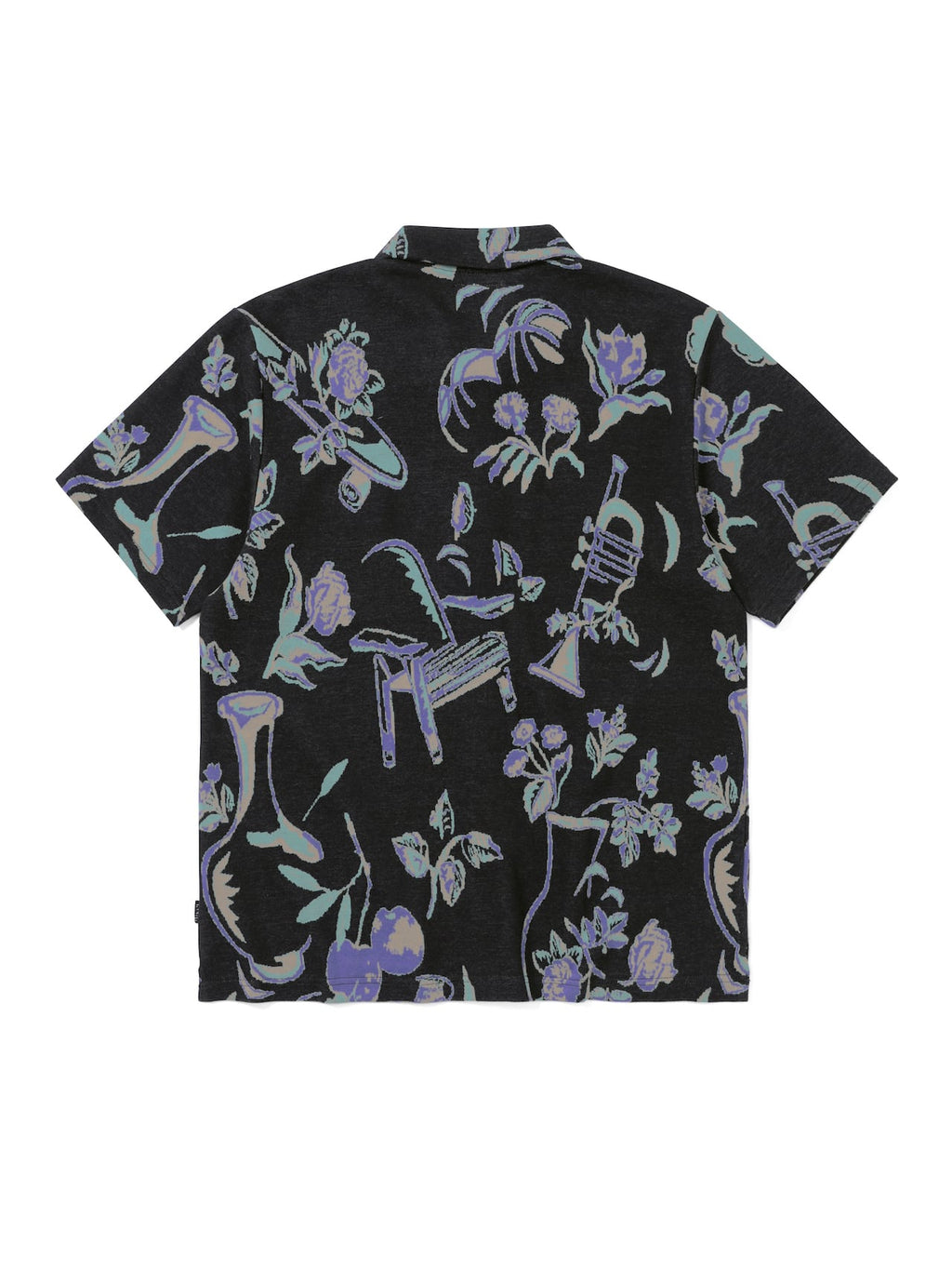 Object Jacquard Button Up Top