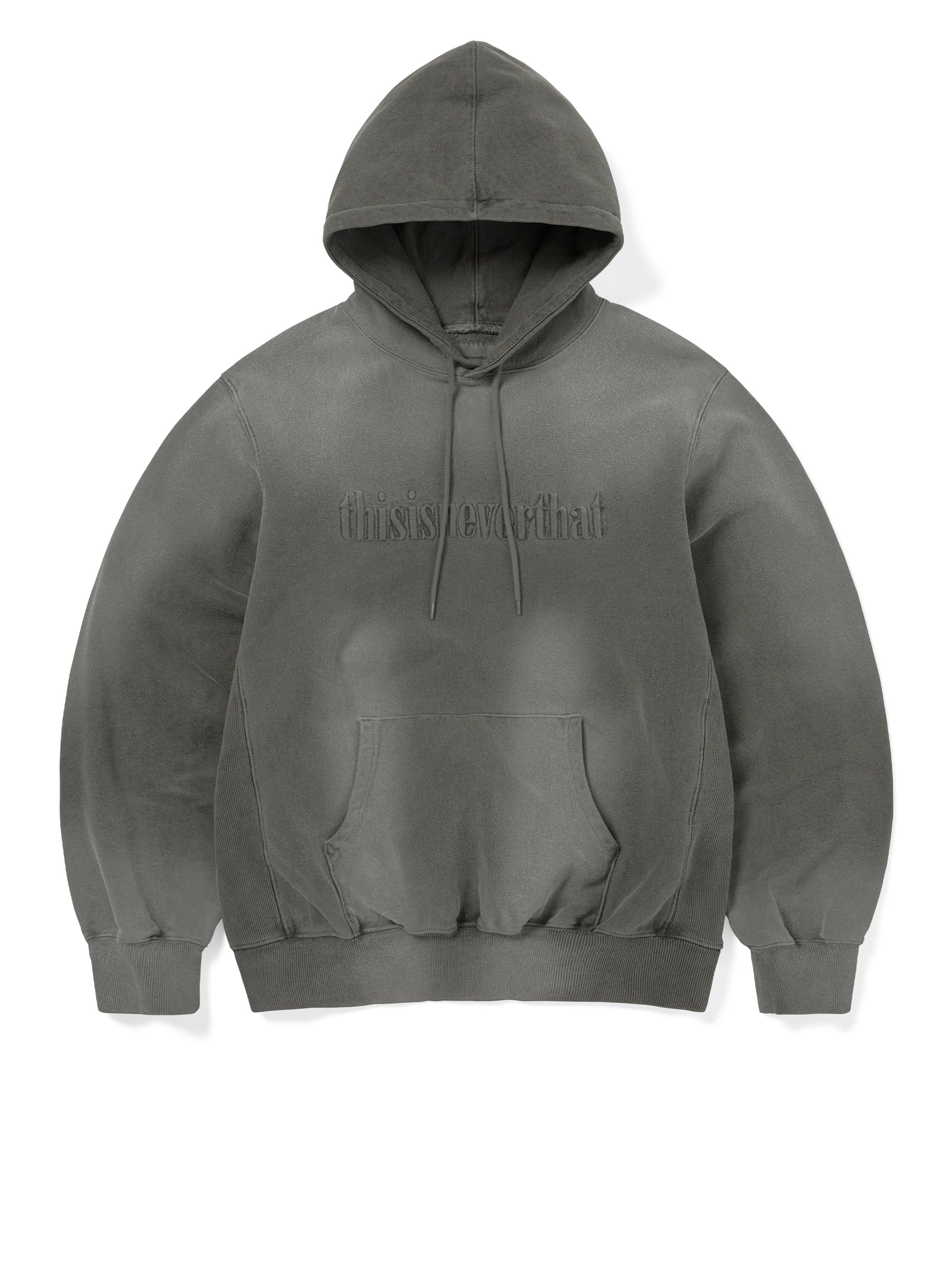 Overdyed Embroidery Hoodie