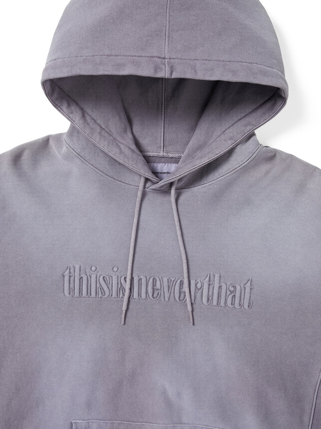Overdyed Embroidery Hoodie