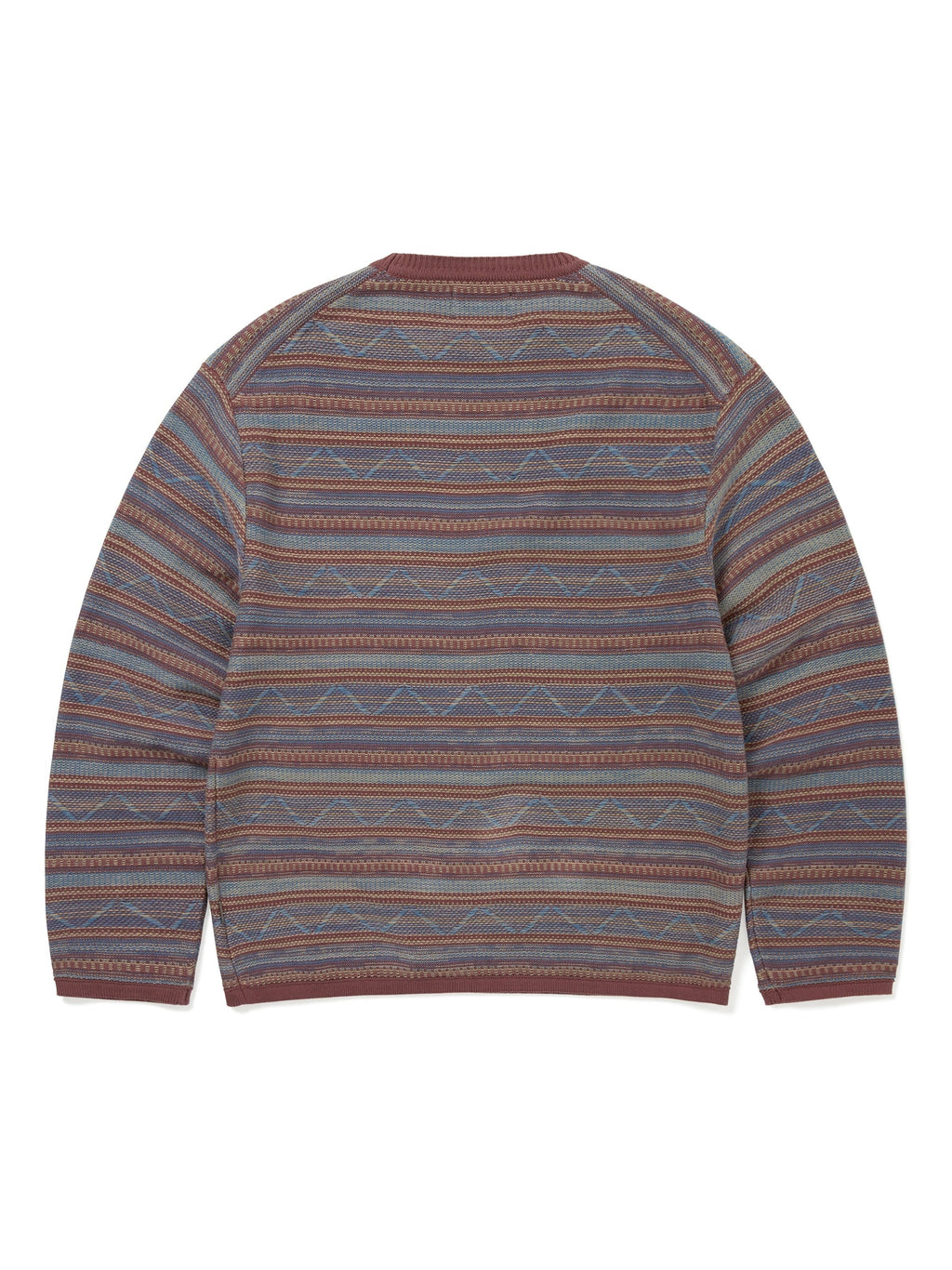 Pattern Knit Crew