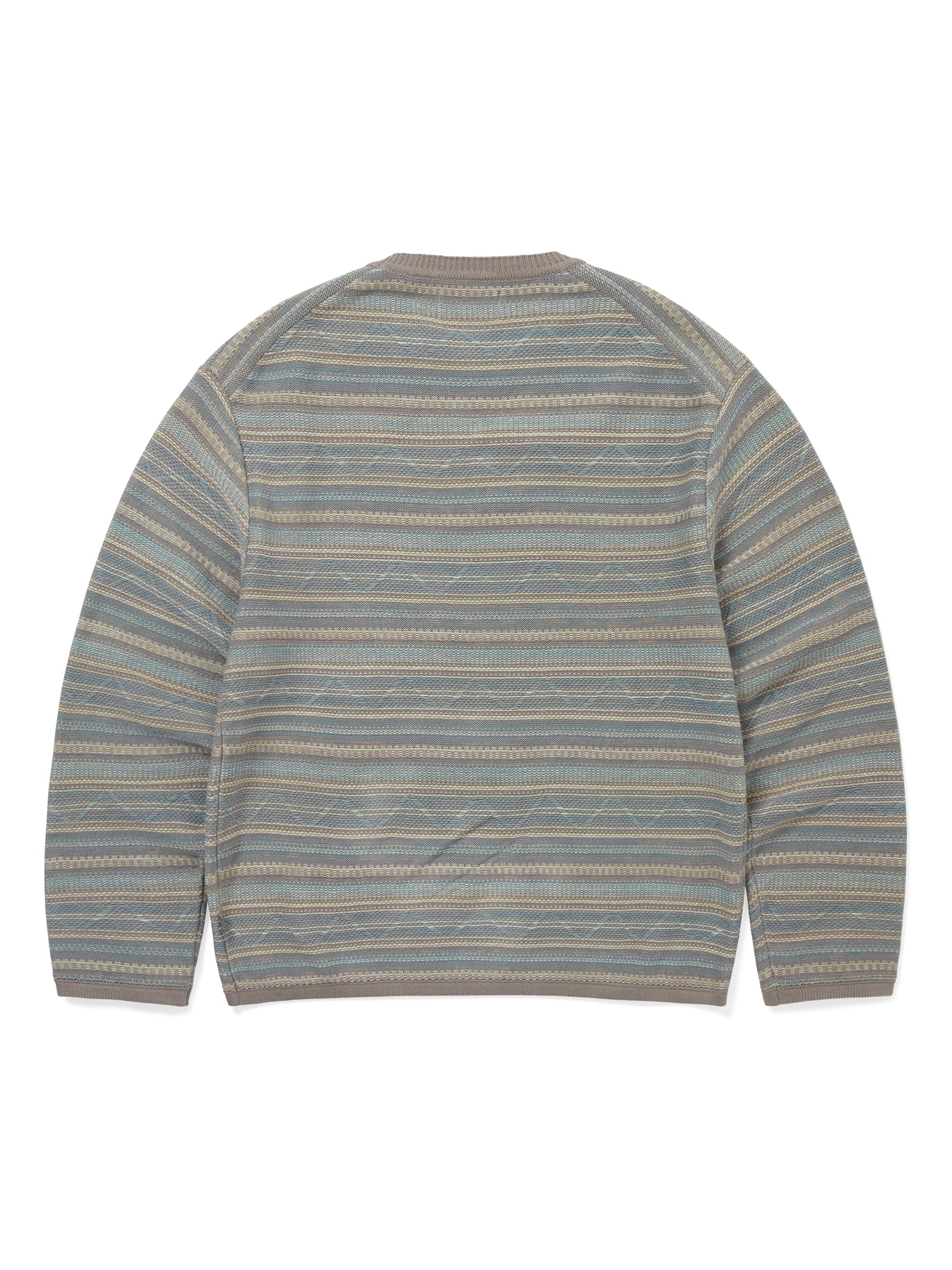 Pattern Knit Crew