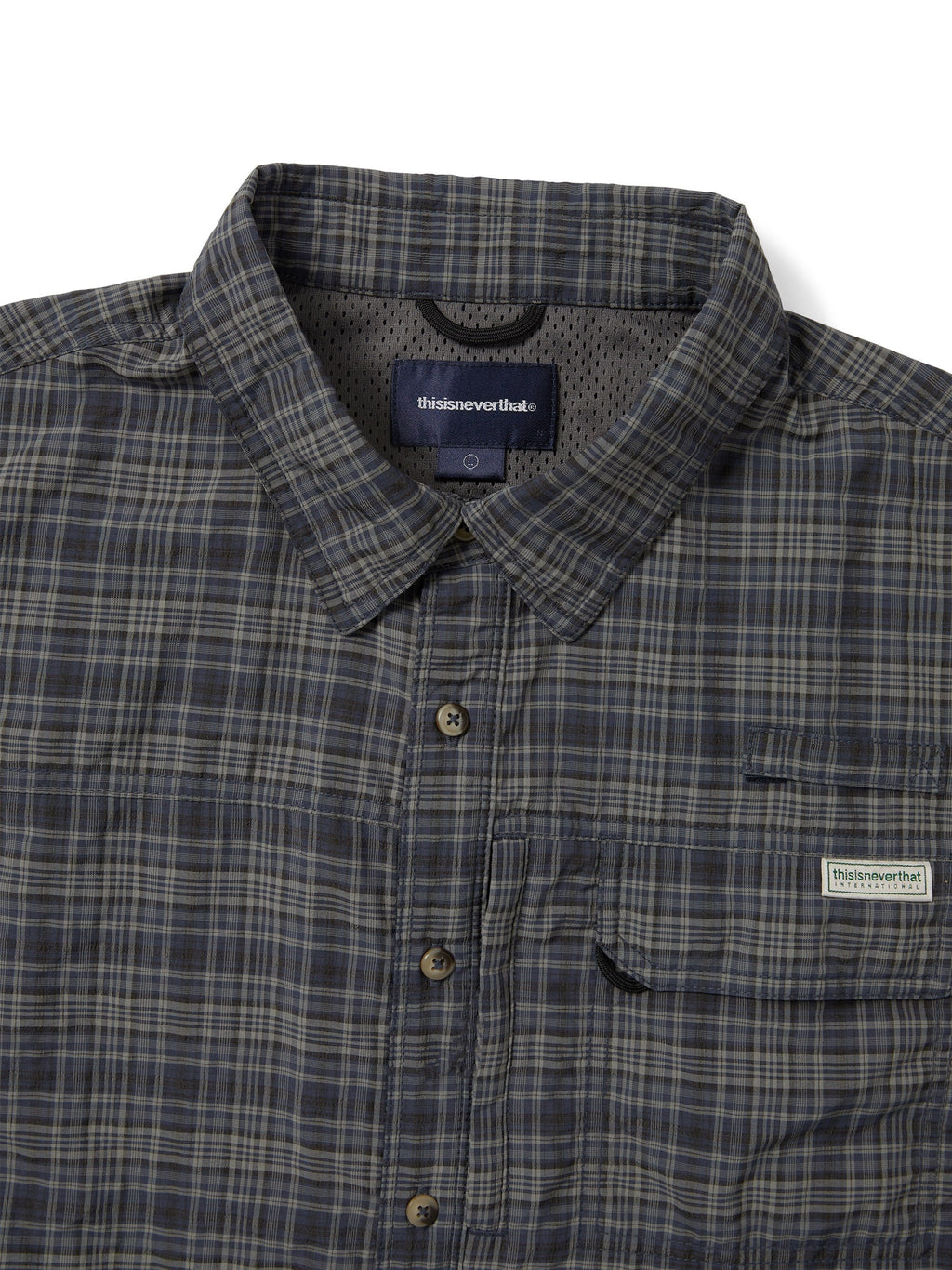 Plaid S/S Fishing Shirt