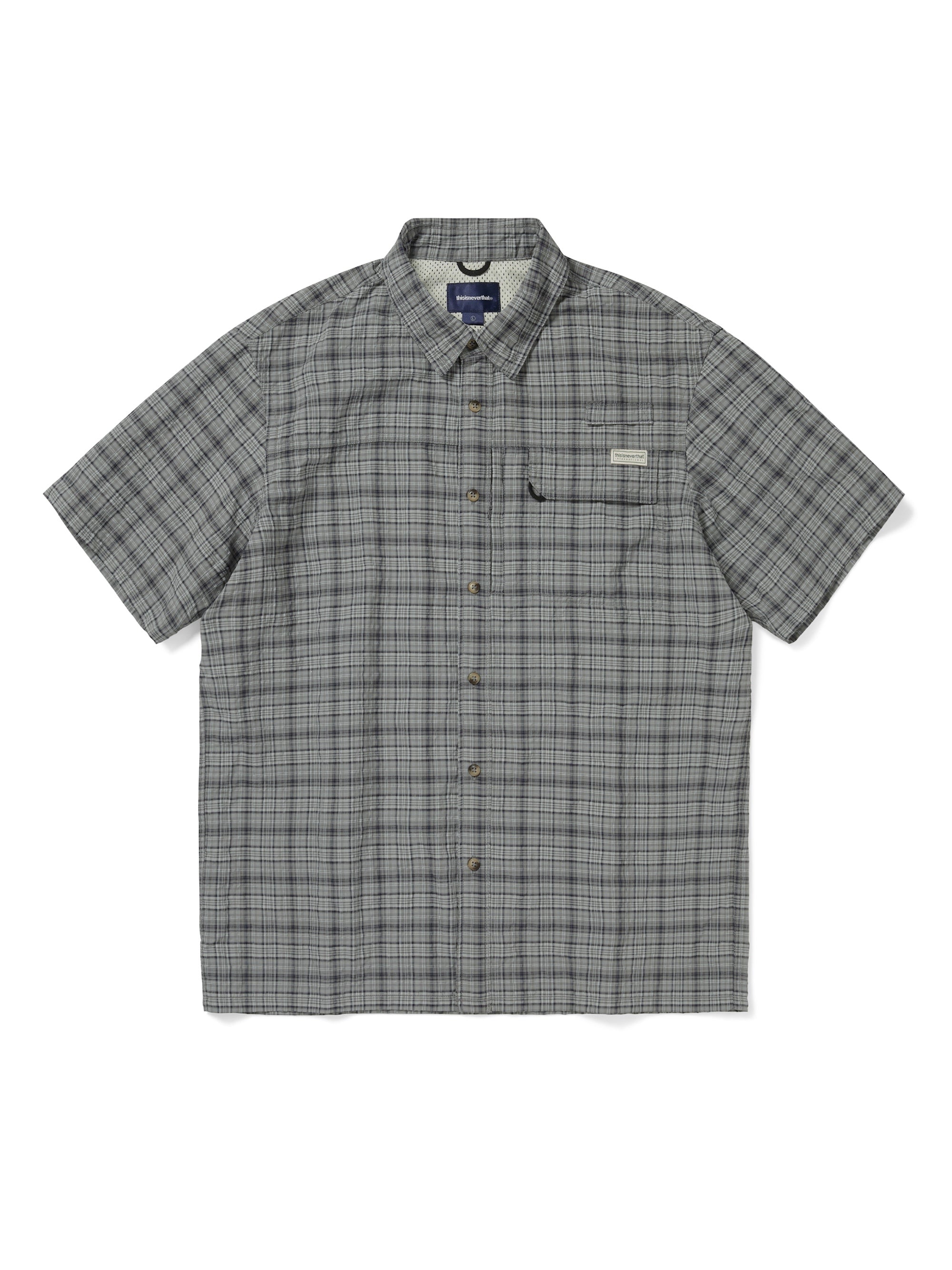 Plaid S/S Fishing Shirt