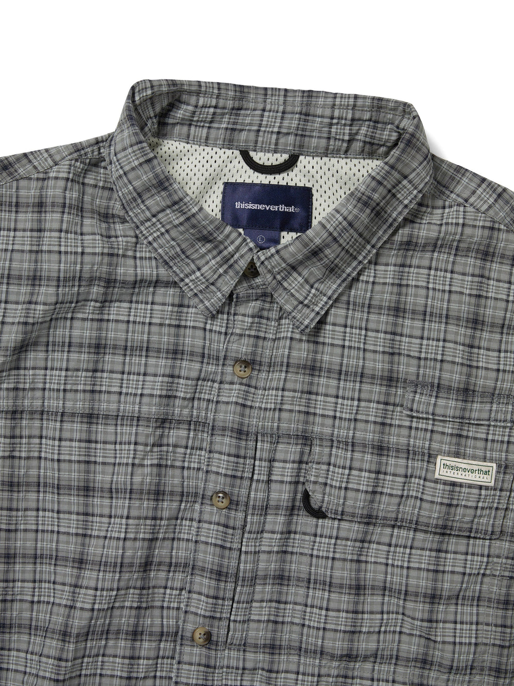 Plaid S/S Fishing Shirt