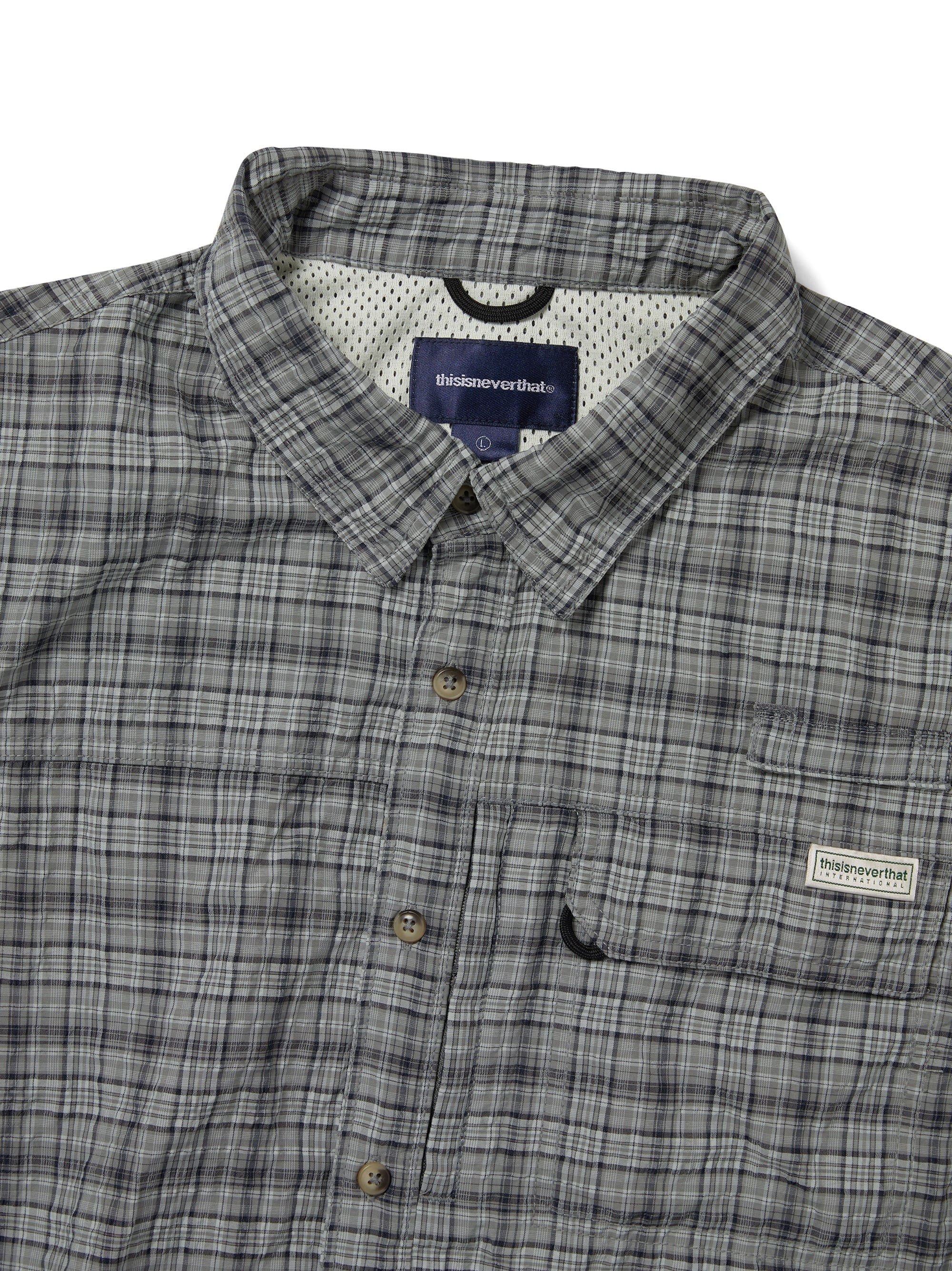 Plaid S/S Fishing Shirt