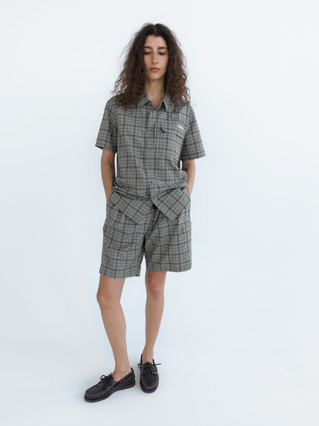 Plaid S/S Fishing Shirt