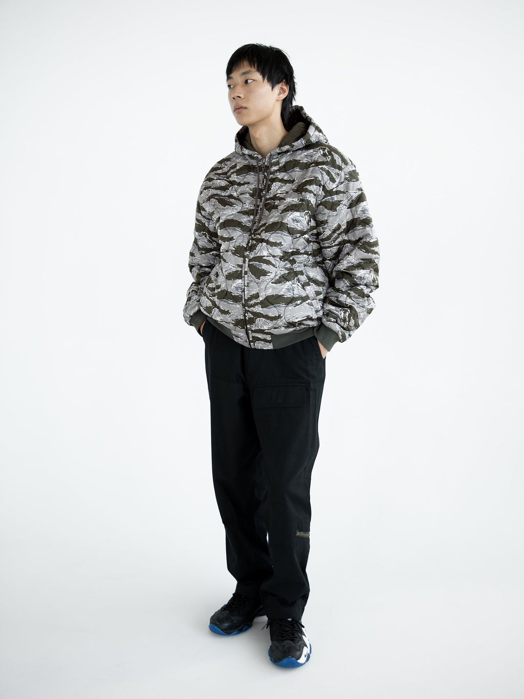 Quilted Hooded Jacket