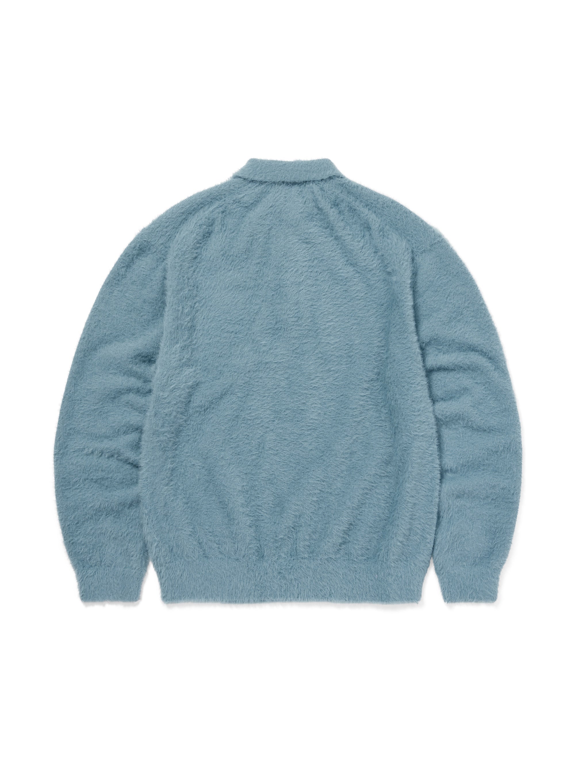 SCT-Logo Shaggy Knit Polo
