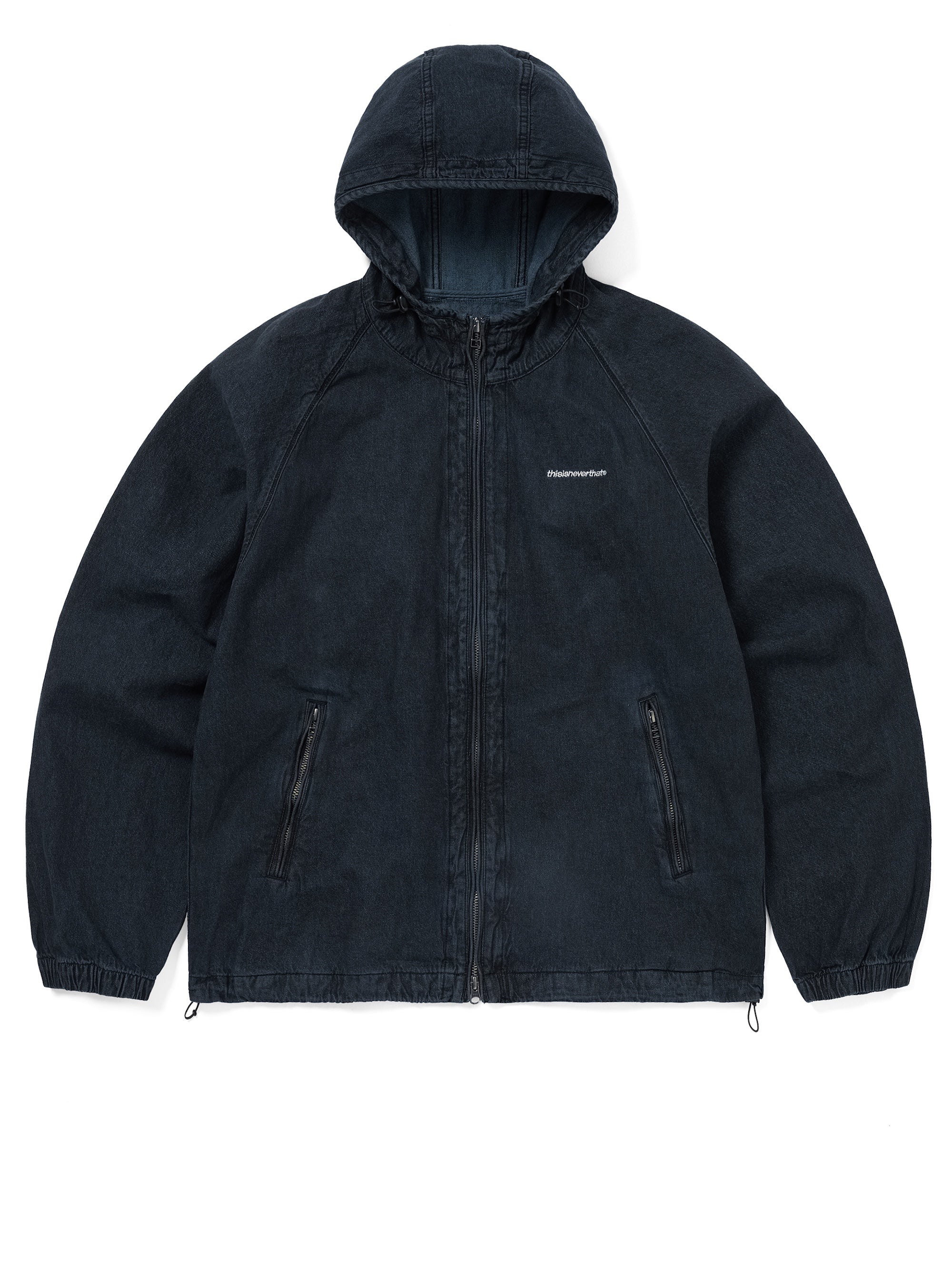 SP-Logo Denim Windbreaker