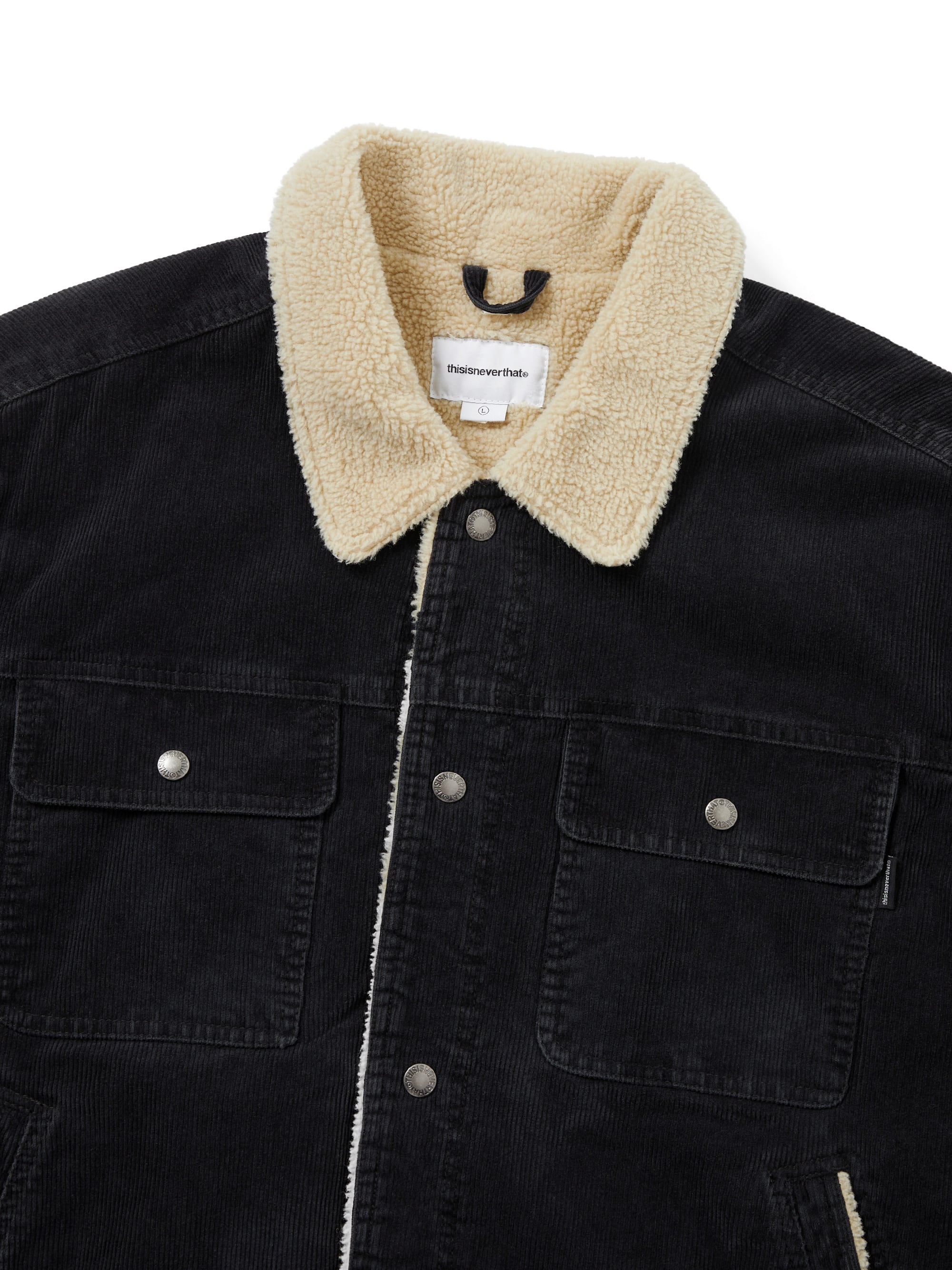Sherpa Lined Corduroy Trucker Jacket