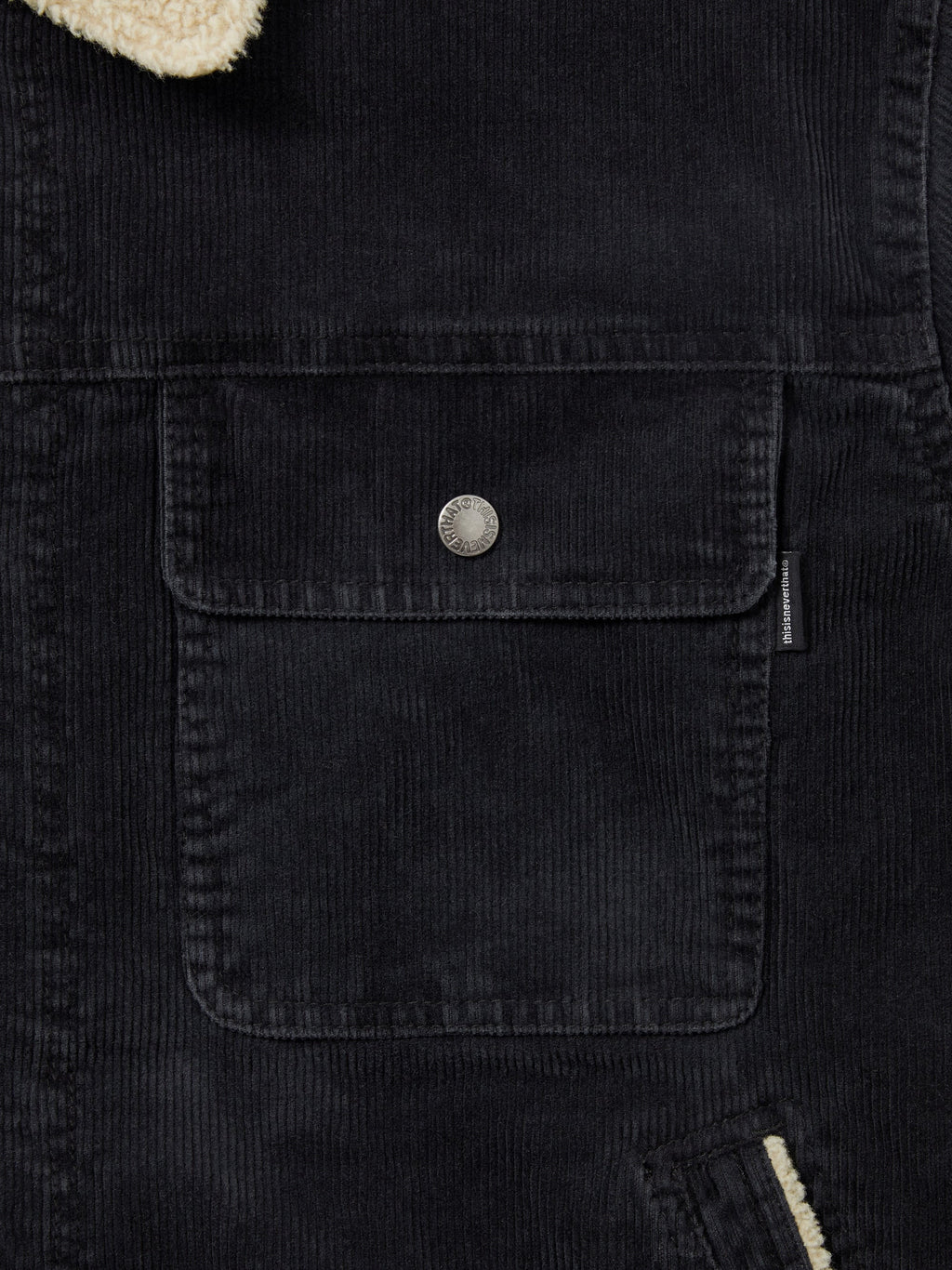 Sherpa Lined Corduroy Trucker Jacket