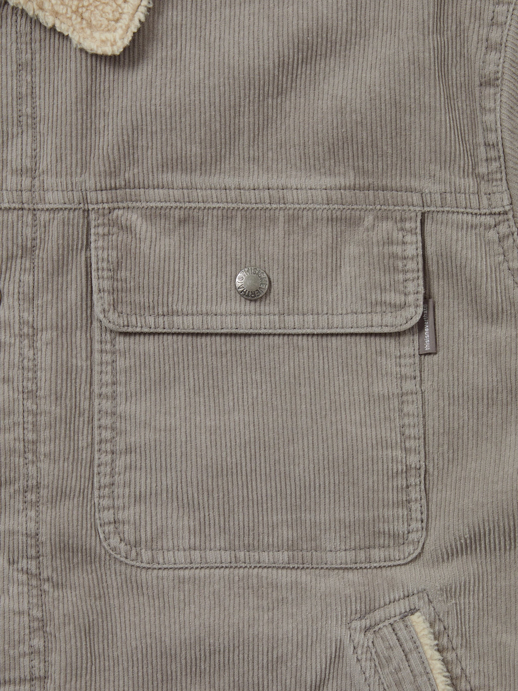 Sherpa Lined Corduroy Trucker Jacket