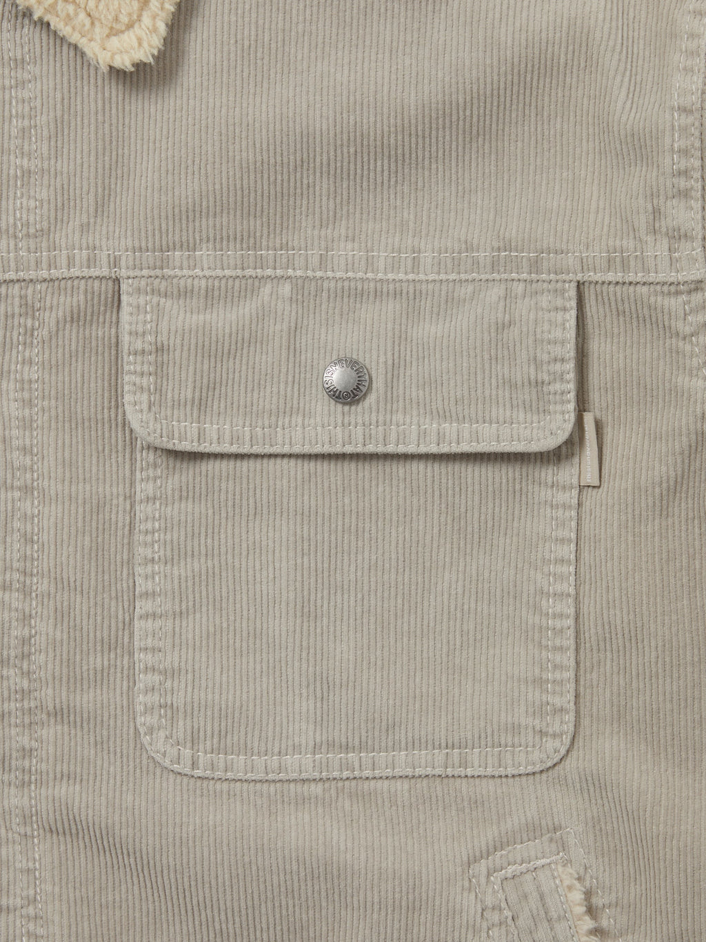 Sherpa Lined Corduroy Trucker Jacket