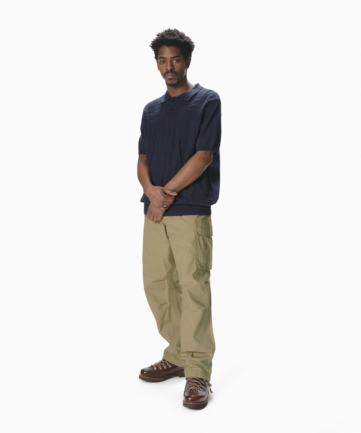Stacked TNT S/S Knit Polo