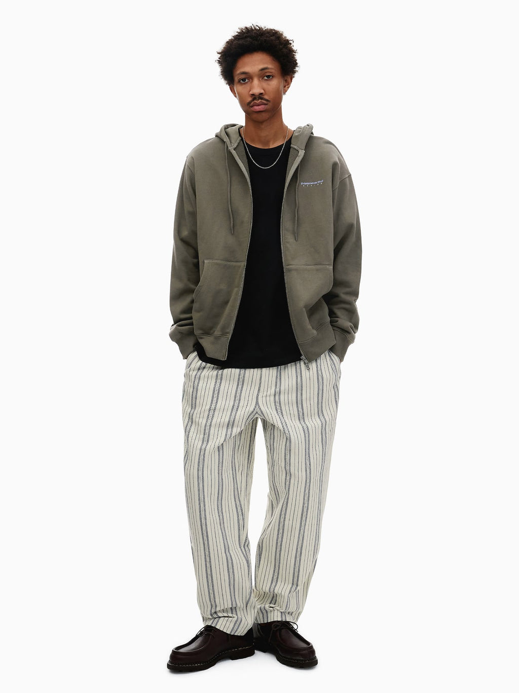 Stripe Jacquard Pant