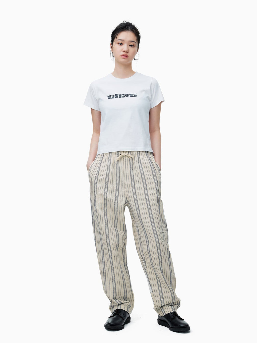 Stripe Jacquard Pant