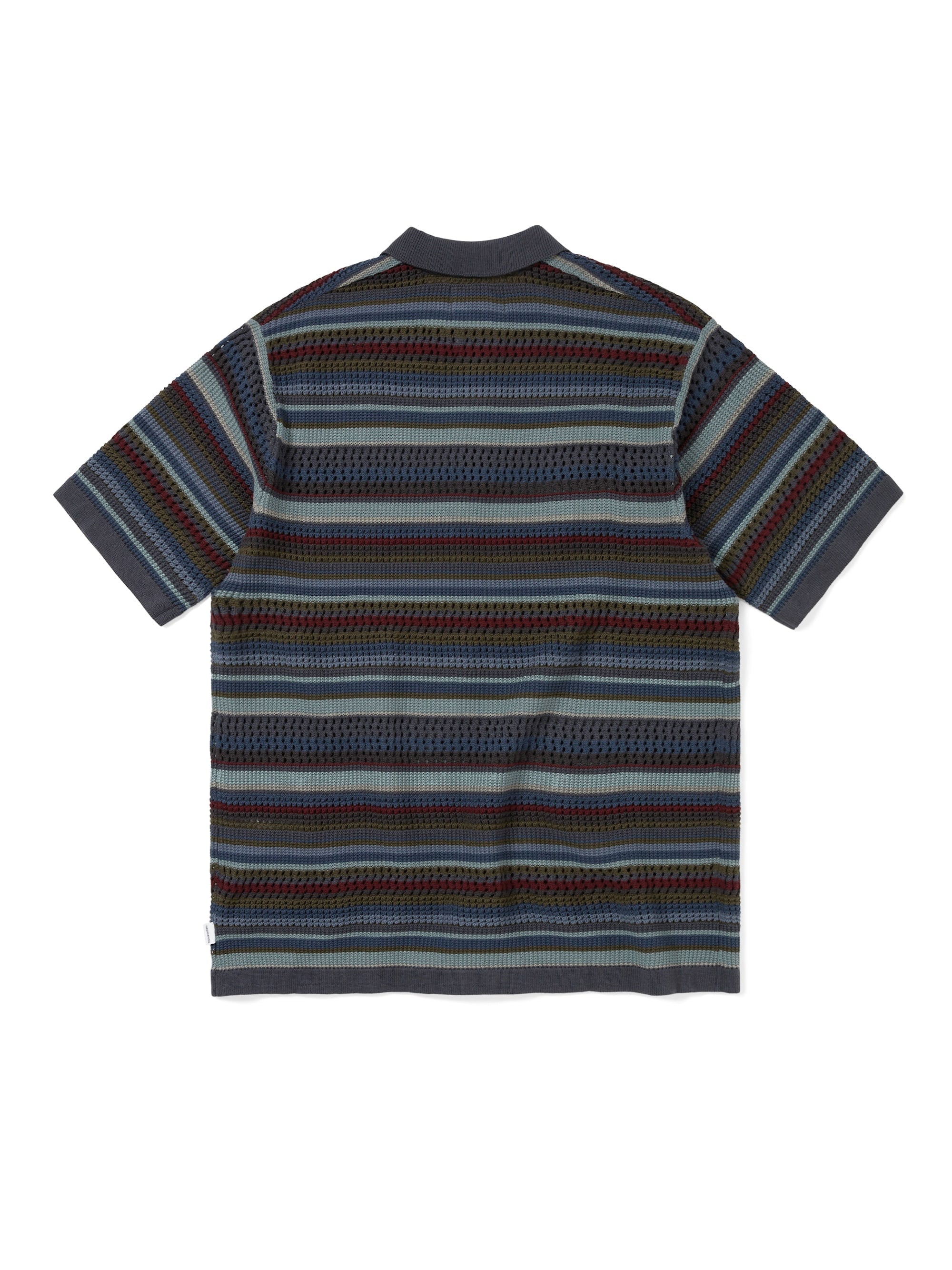 Striped S/S KnIt Polo