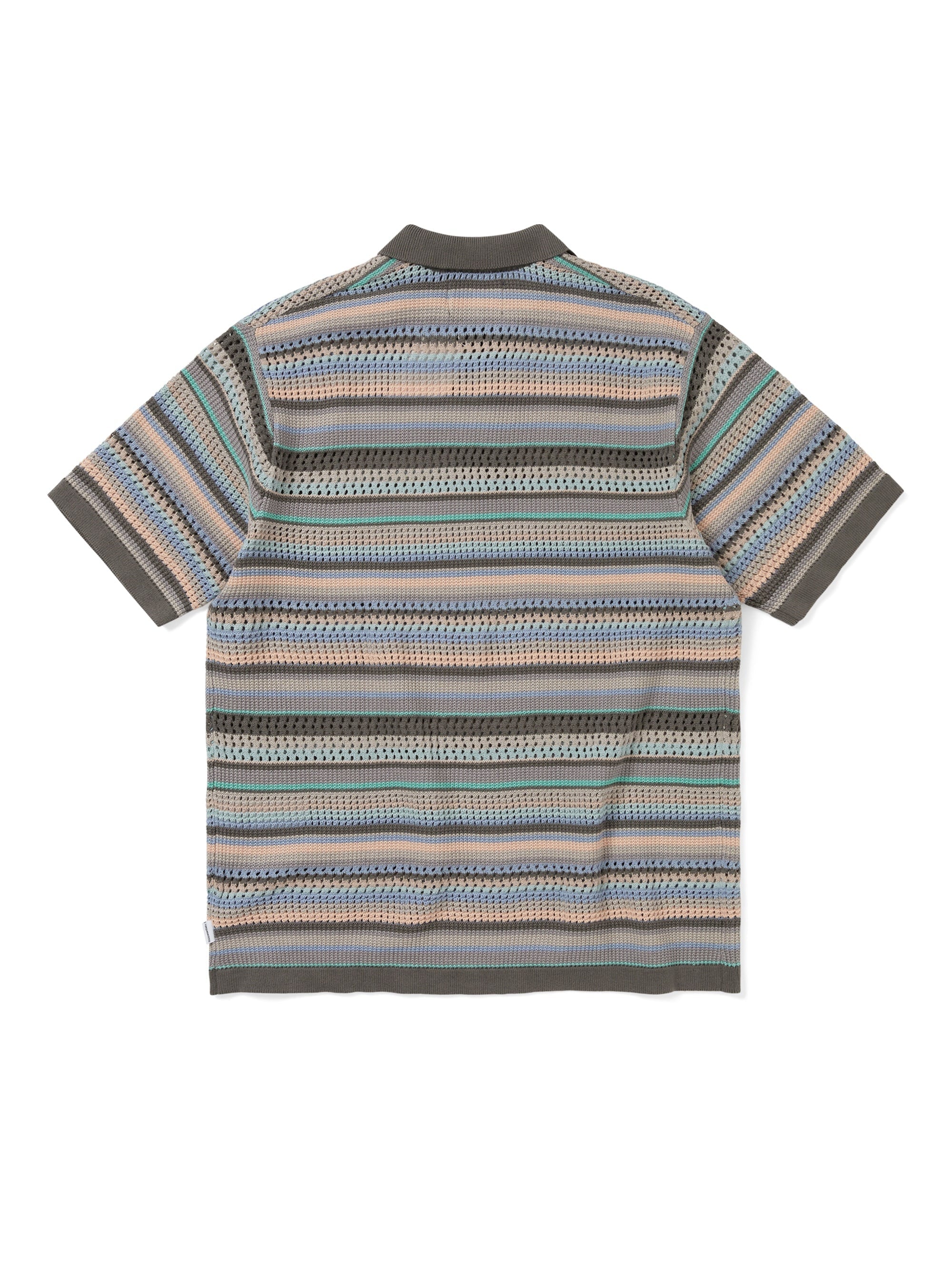 Striped S/S KnIt Polo